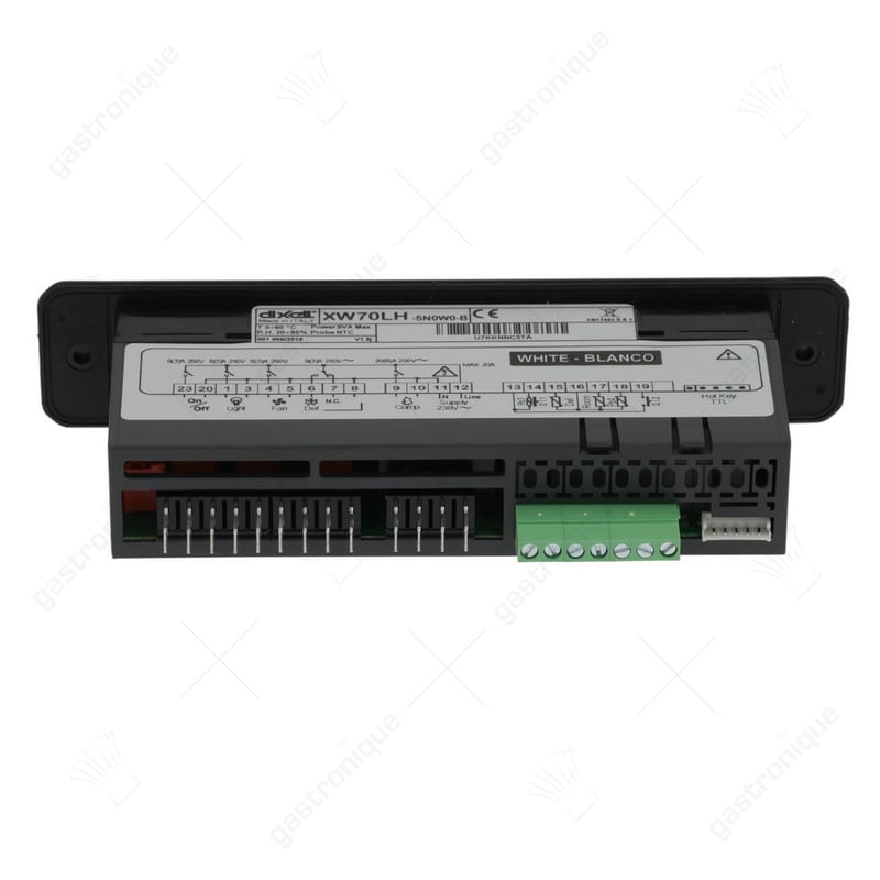 elektronische regelaar DIXELL XW70LH-5N0W0-B inbouwmaat 150x31mm inbouwdiepte 76mm 230V - afbeelding 2