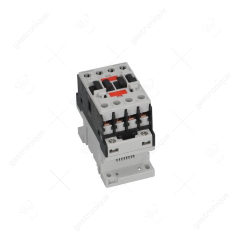 relais AC1 25A 400VAC (AC3/400V) 9A/4kW hoofdcontact 3NO hulpcontact 1NO - Image 1
