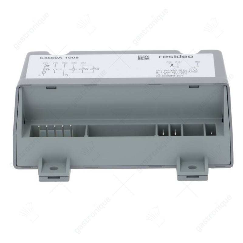 Gasbrennersteuerung HONEYWELL Typ S4560A 1008 Vergleichsnummer S4560A 1008 Elektroden 1 - Image 2
