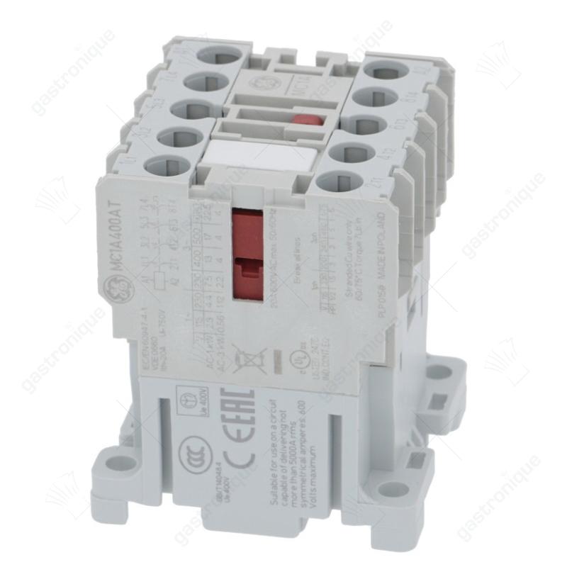 Relais AC1 20A 230VAC (AC3/400V) 8,4A/4kW Hauptkontakt 4NO Schraubanschluss - Image 2