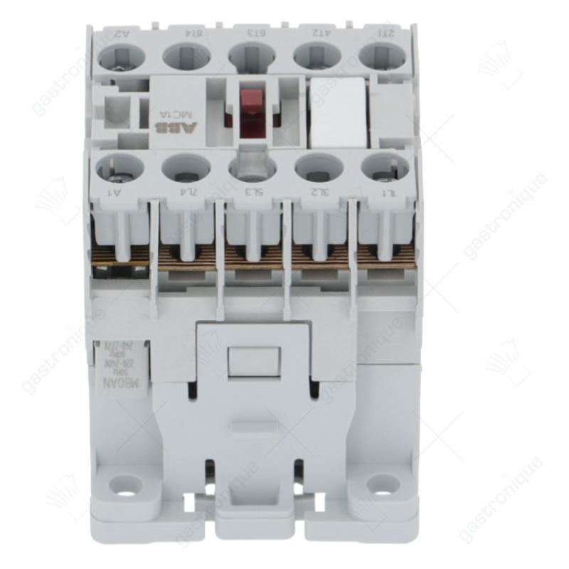 relais AC1 20A 230VAC (AC3/400V) 8,4A/4kW hoofdcontact 4NO aansluiting schroefaansluiting - Image 2