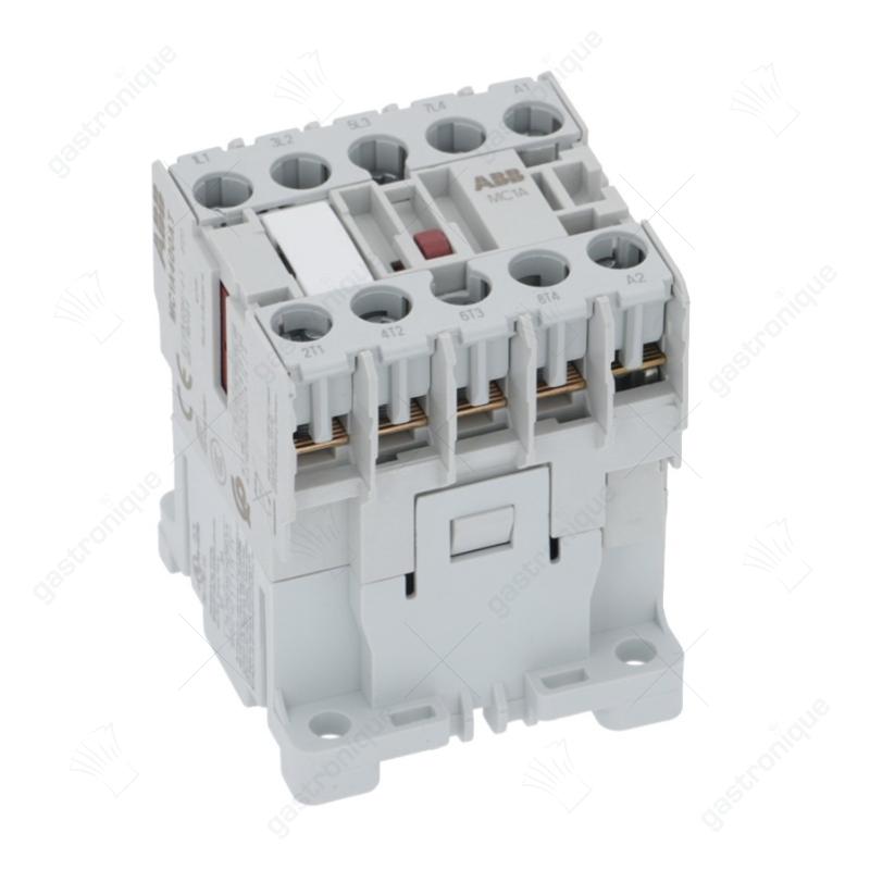 relais AC1 20A 230VAC (AC3/400V) 8,4A/4kW hoofdcontact 4NO aansluiting schroefaansluiting - Image 3