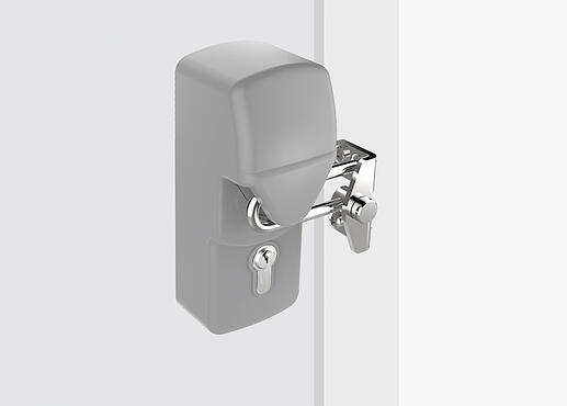 Sliding door lock series 9500HP for cold room doors - Image 1