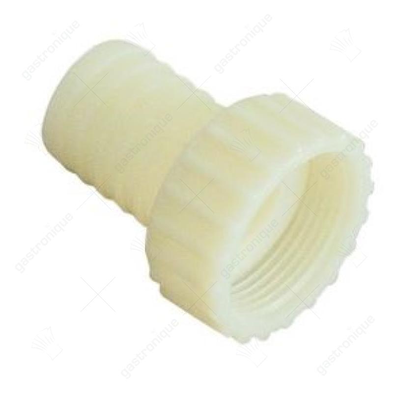 slangaansluiting kunststof recht draad 1¼" slang ø 31mm vpe 1stuk - Image 1