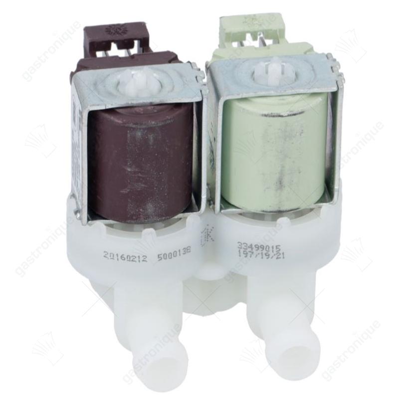 Magnetventil doppelt gerade 230VAC Eingang 3/4" Ausgang 11,5mm DN10 - Image 2