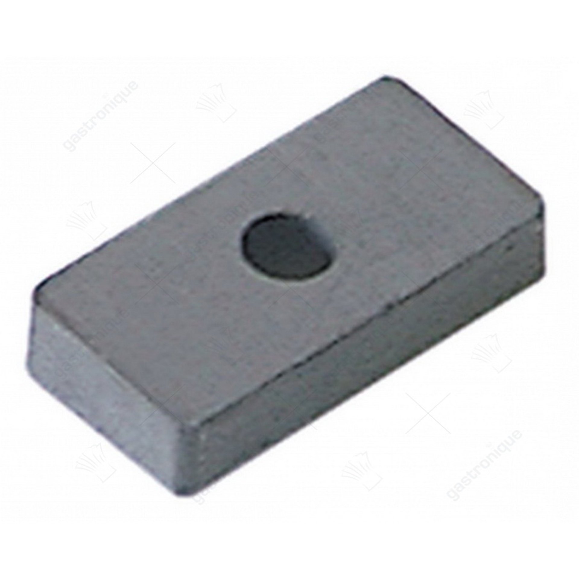 Magnet L 24mm B 12mm Loch ø 5mm mit Loch - Bild 1