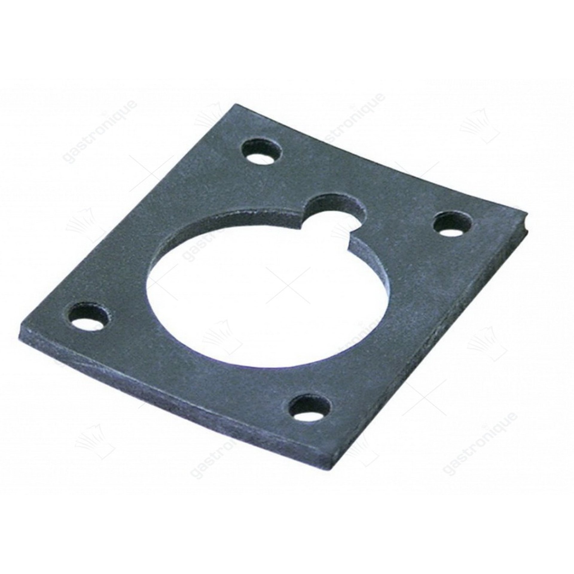 vlakke pakking in rubber 87x70x5 mm - afbeelding 1