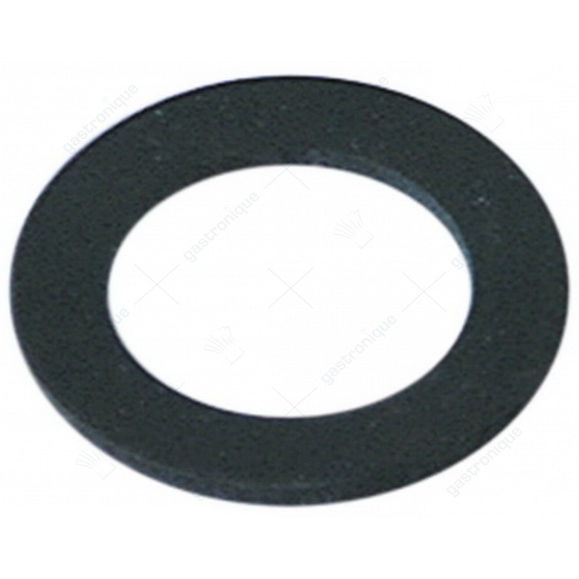 vlakpakking rubber D1 ø 38mm D2 ø 25mm materiaaldikte 2mm vpe 1stuk - afbeelding 1