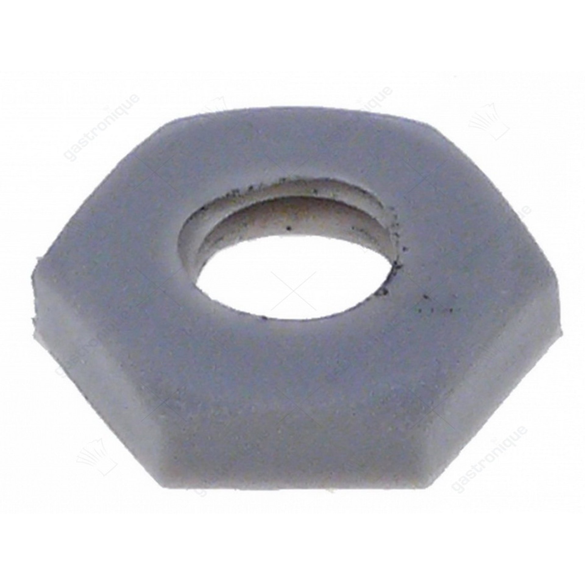 écrou fileté M10x1,5 H 5mm SB 19 plastique vpe 1 pièce - image 1