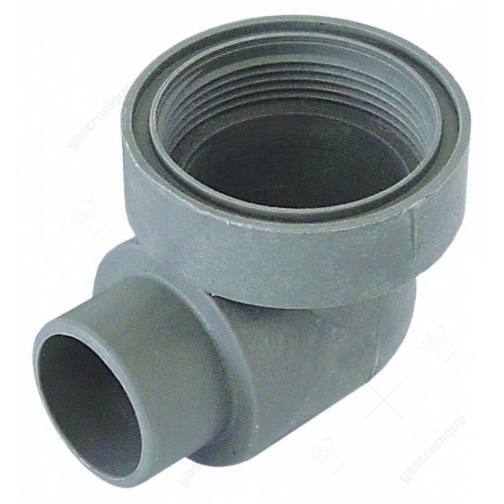 drain hose-end elbow fitting - afbeelding 1