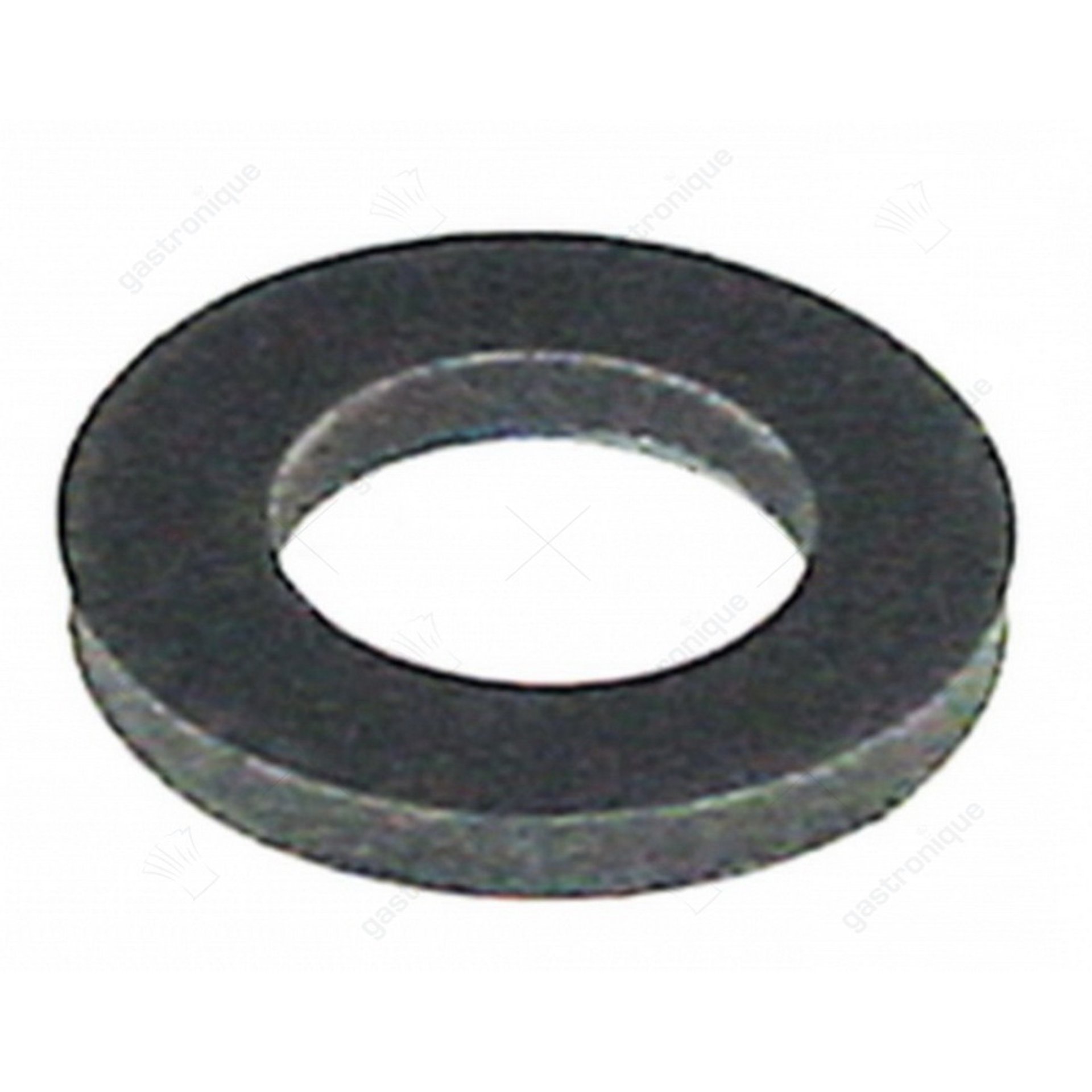 flat gasket rubber OD ø 18mm ID ø 10mm material thickness 2mm pack 1 piece - image 1