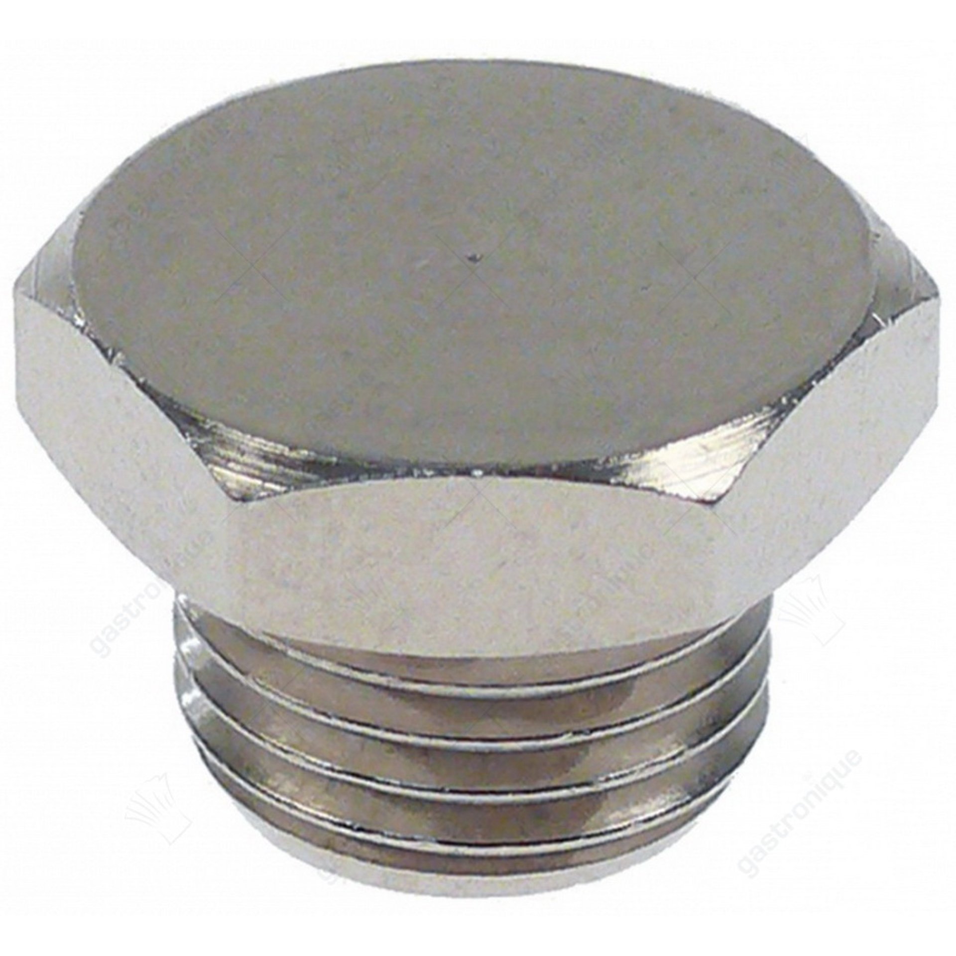 cap ø 1/4"m nut 17 mm h12.5 - afbeelding 1