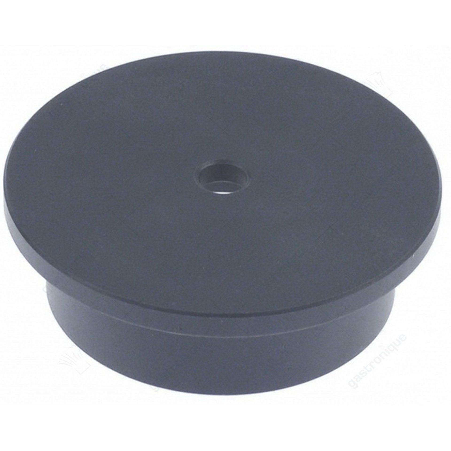afdekking ø 80mm ID ø 55mm H 25mm voor overlooppijp - afbeelding 1