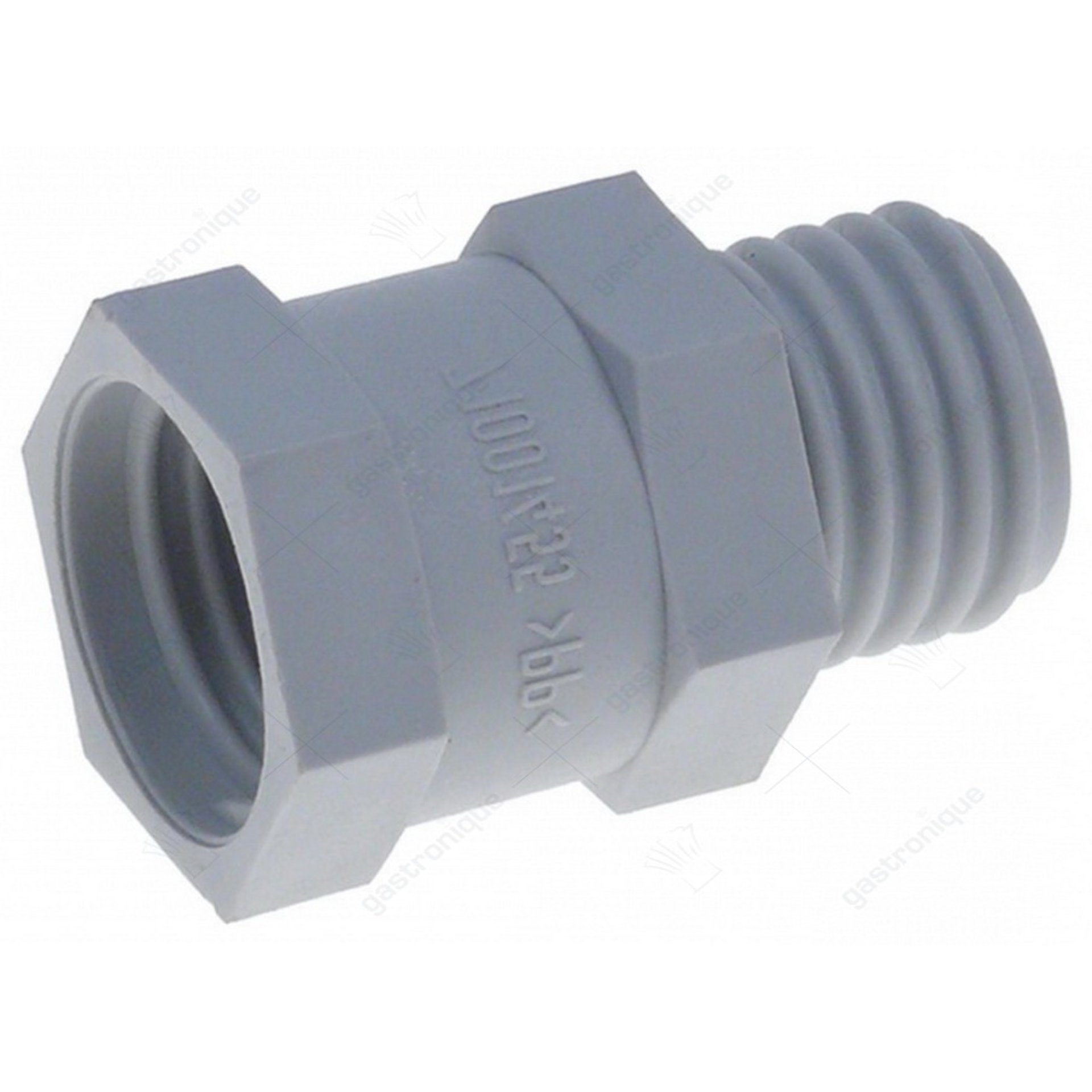 connexion à vis pour bras de lavage en plastique L 53mm - image 1