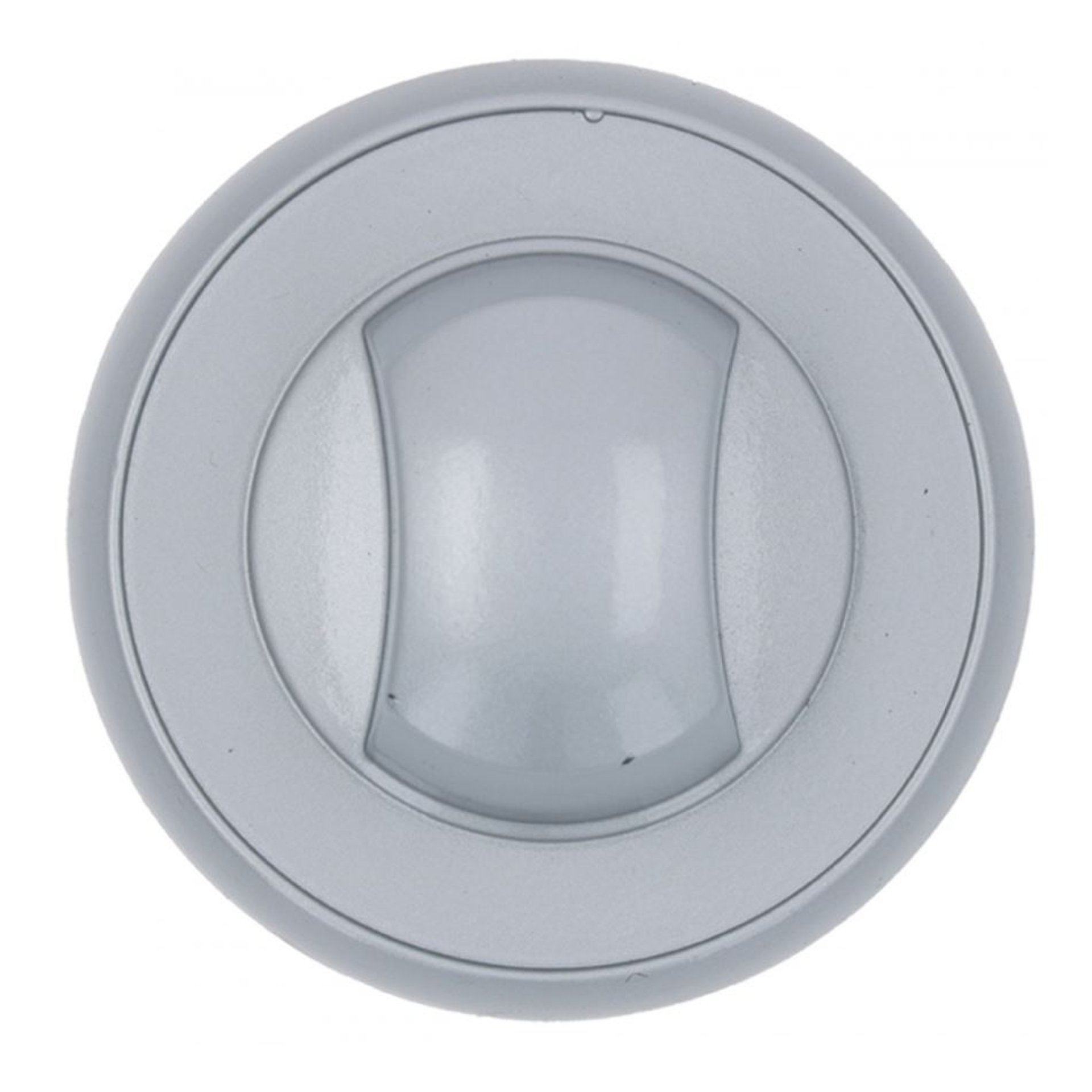 bouton universel ø 72mm axe ø 8x6,5mm chanfrein haut/bas argent - image 1