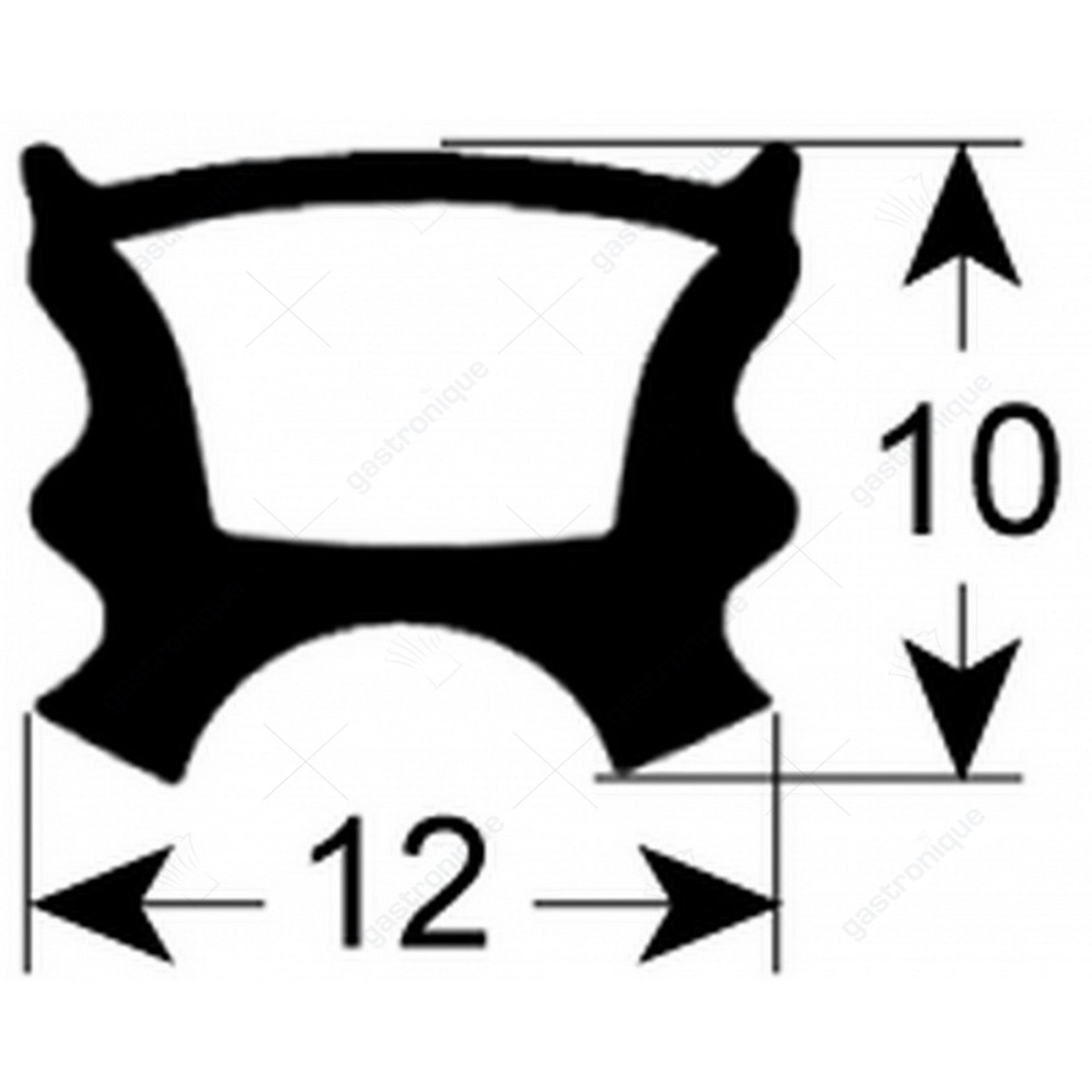 Joint de porte 565x400 mm - image 1