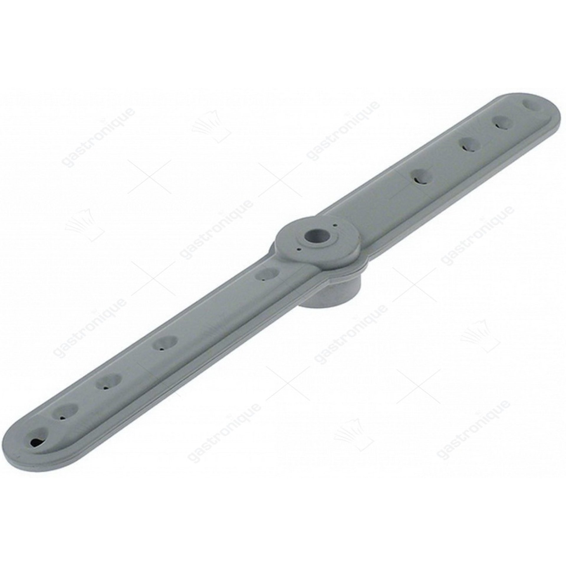 wasarm L 458mm inbouwpositie boven sproeiers 9 inbouw ø 19mm kunststof - afbeelding 1