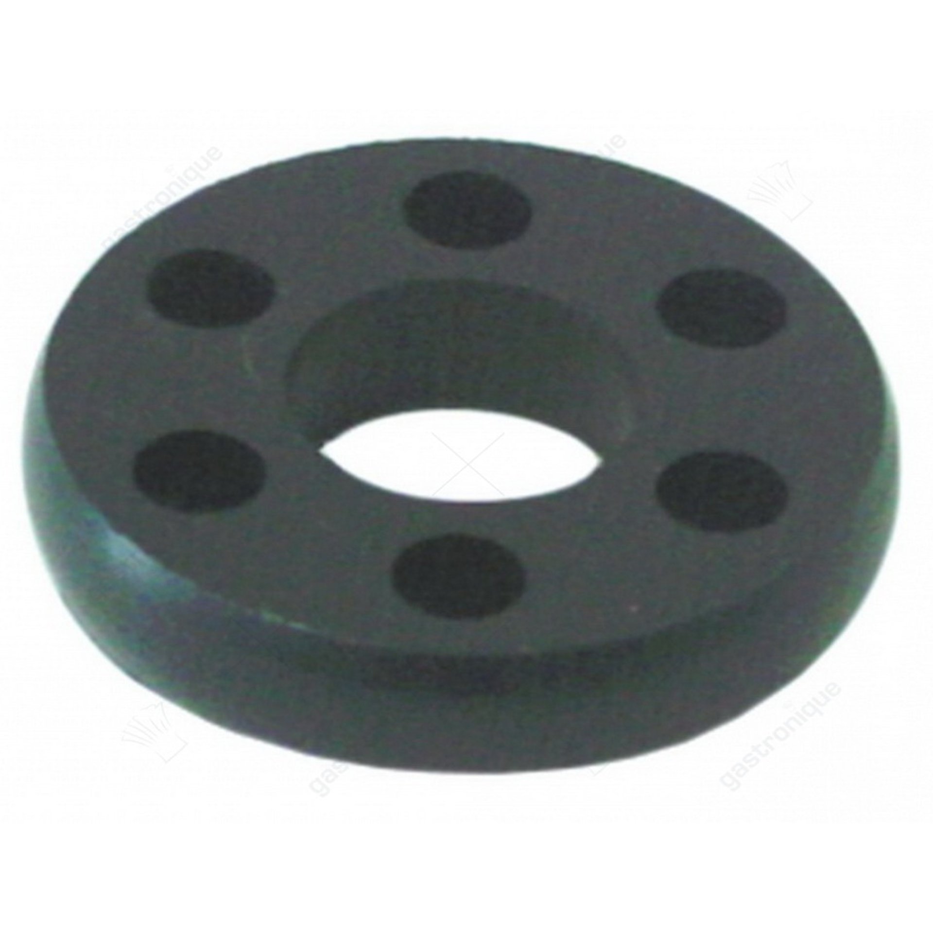 elastische koppeling ø 40mm rubber - afbeelding 1