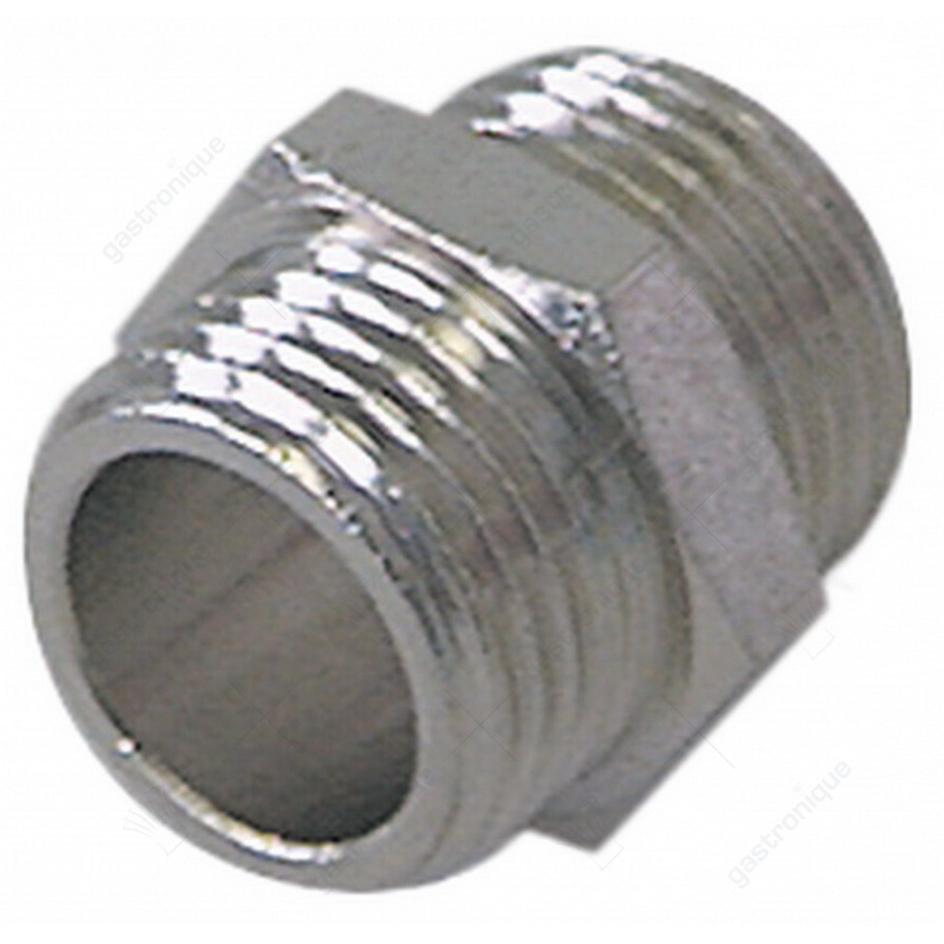 raccord plaqué nickel ø 1/4"m-1/2"m - image 1