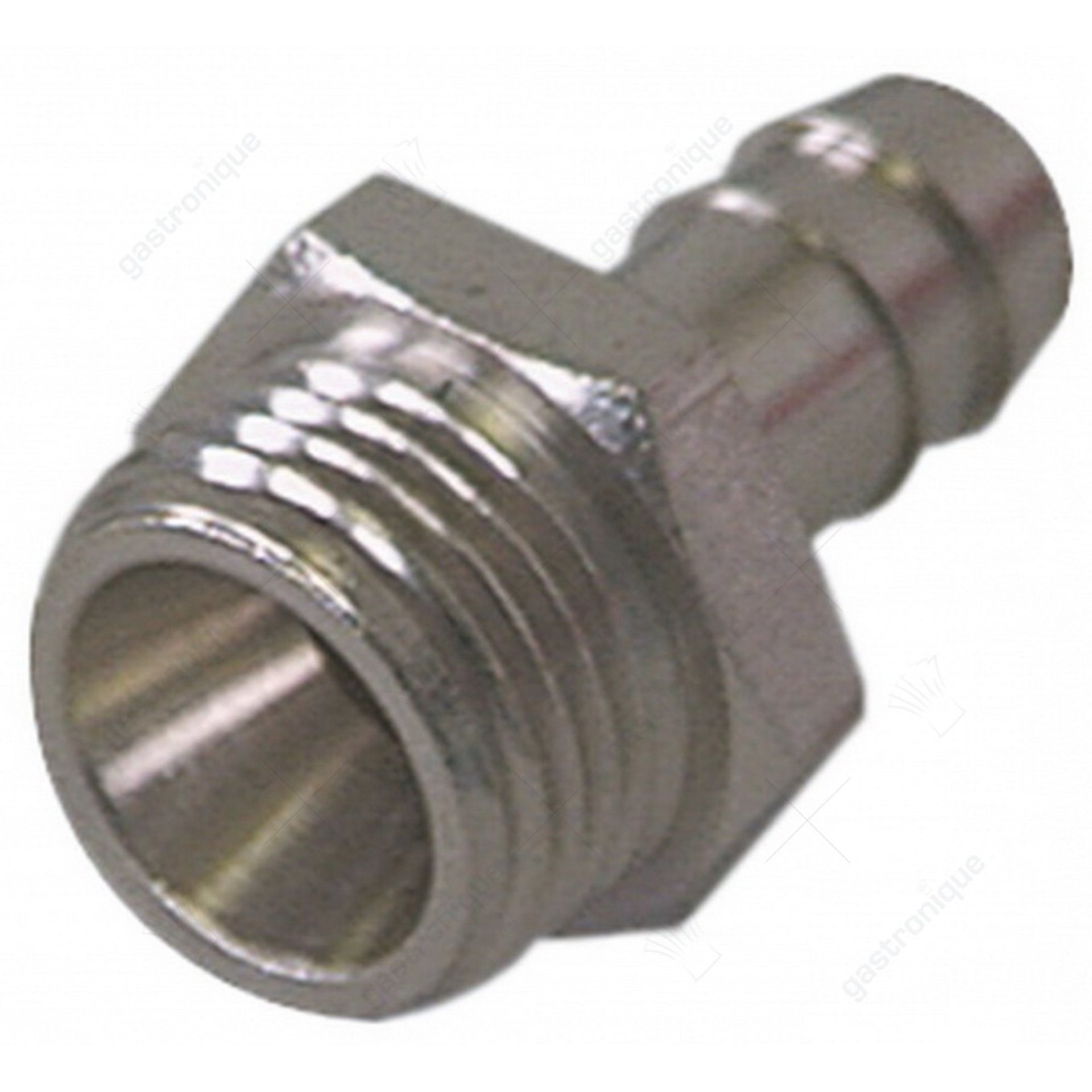 nichel-pl.hose-end fitting ø 1/4"m ø 12 - afbeelding 1