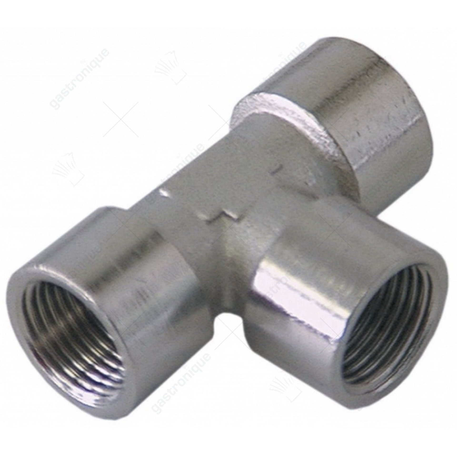 raccord nickel-pl.t ø 1/4"f-1/4"f-1/4"f - image 1