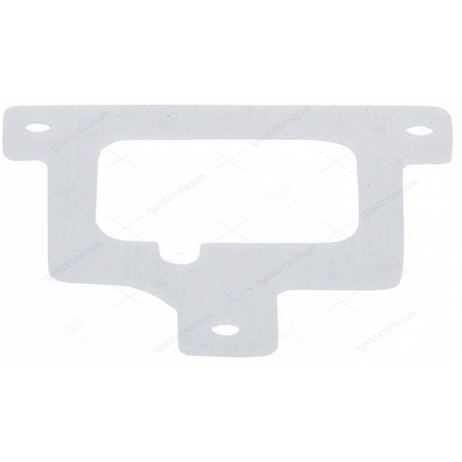 gasket L 69mm W 60mm silicone material thickness 2mm for flange - image 1