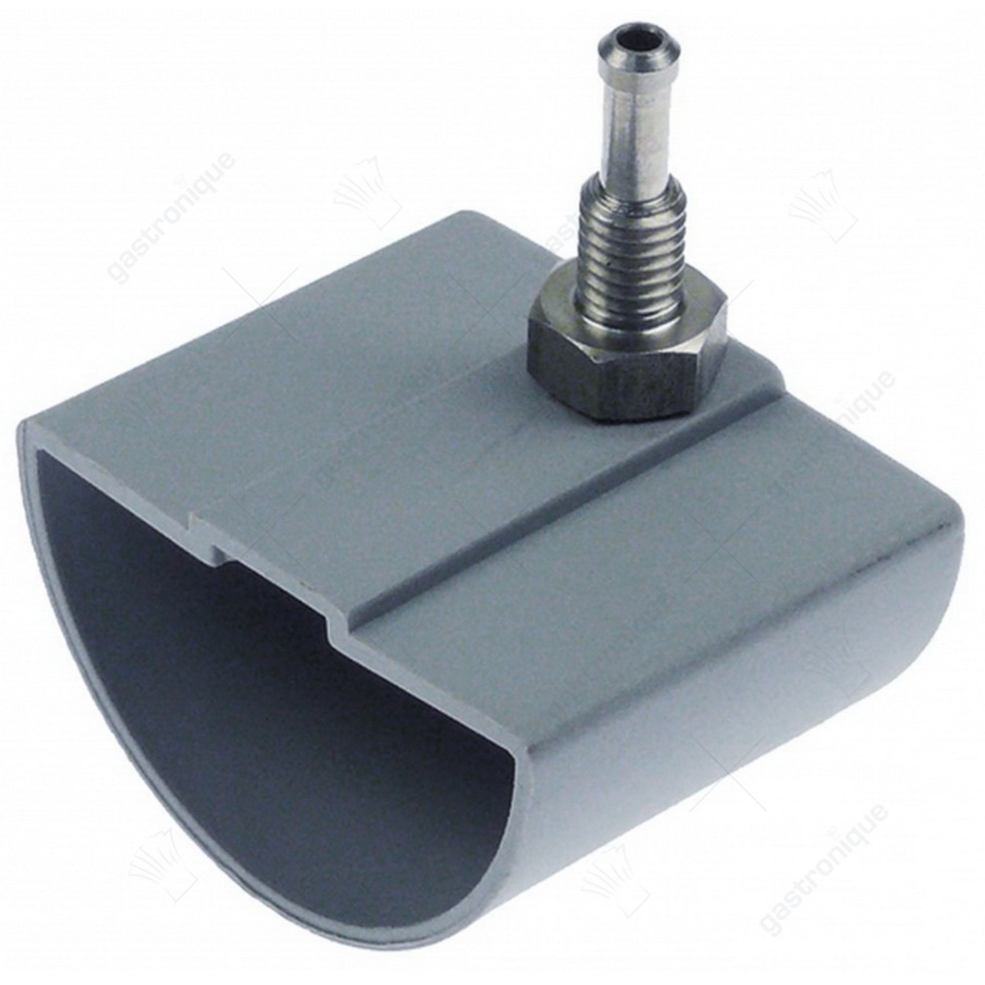 luchtkamer B 54mm H 45mm draad M8 slang ø 5mm kunststof - afbeelding 1