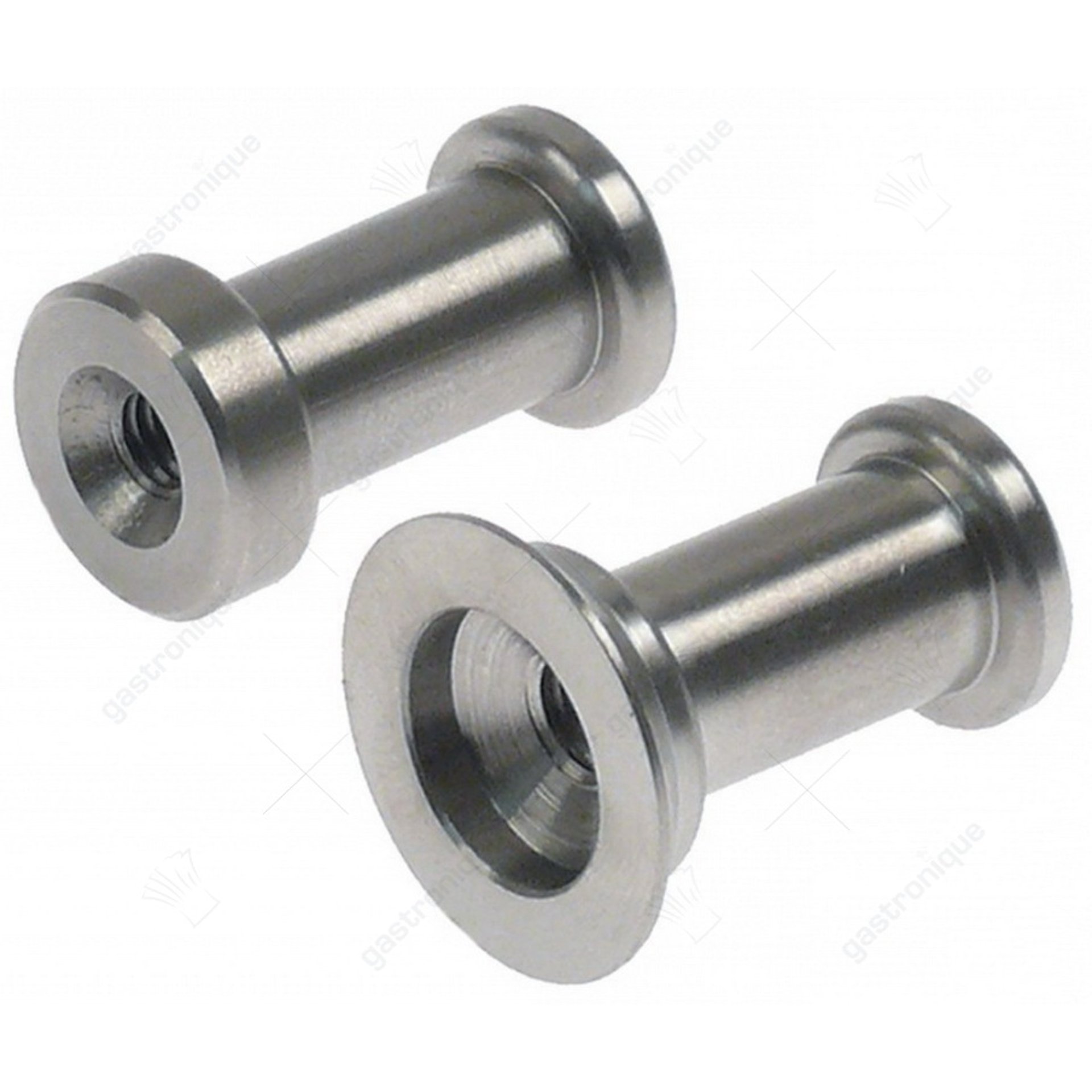 holder for dishwasher basket stainless steel L 25mm BuD ø 10mm thread M6 pack of 2 - image 1