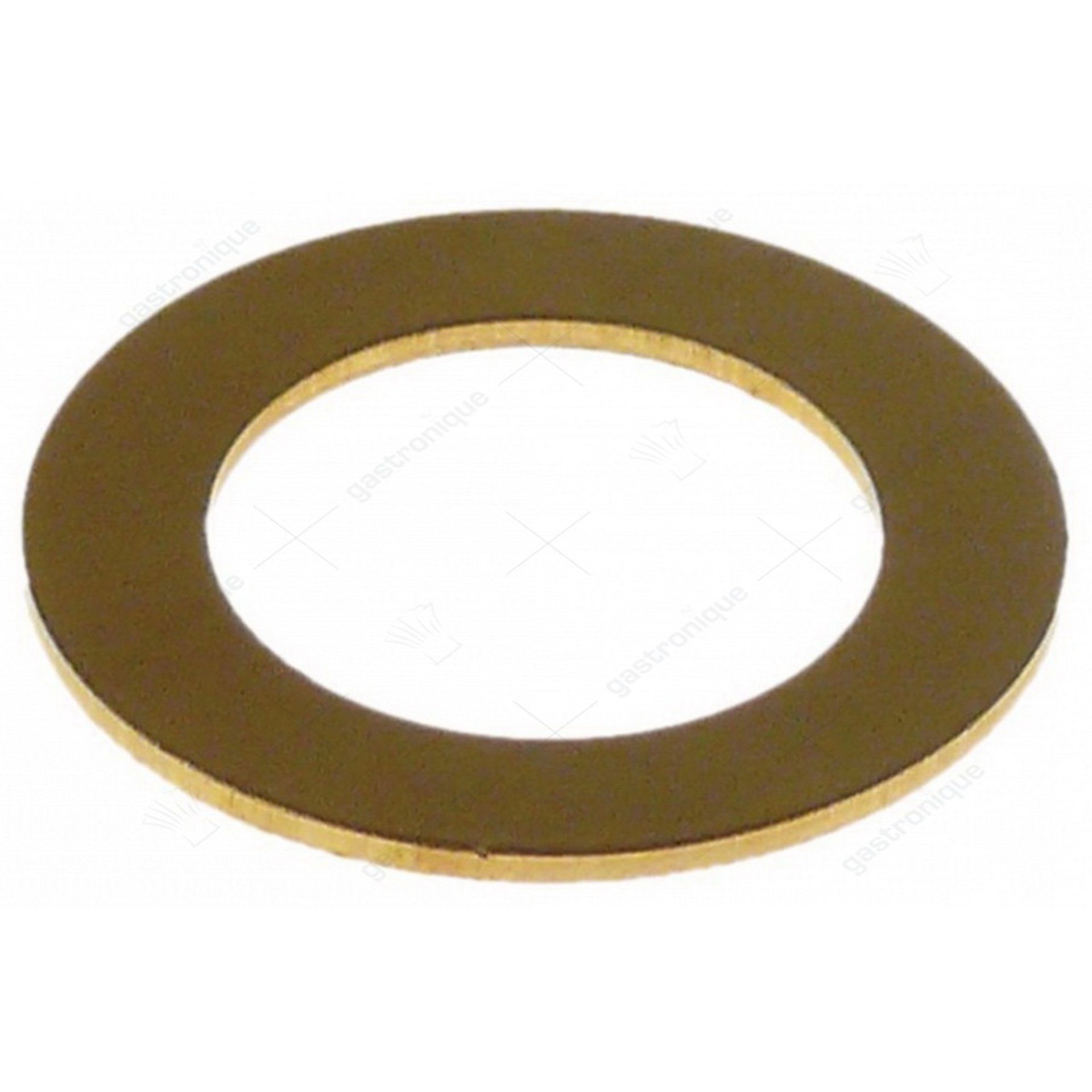 washer ID ø 16.3mm OD ø 27mm material thickness 1mm copper pack 1 piece for thread M16 - image 1