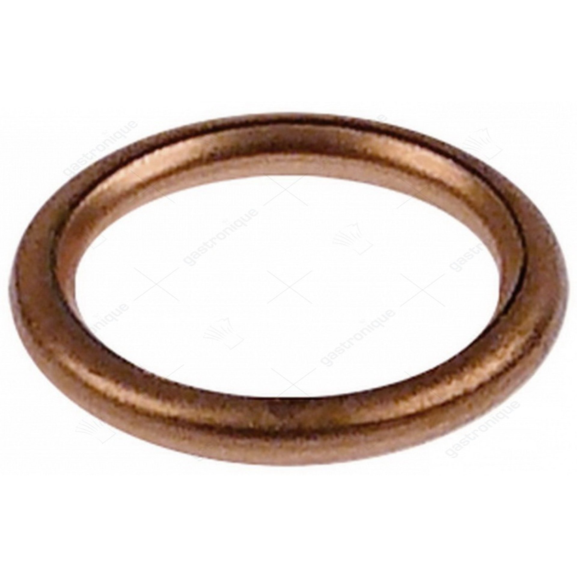 joint en cuivre OD ø 23mm ID ø 17mm épaisseur de matériau 3mm pour filetage 3/8" - image 1