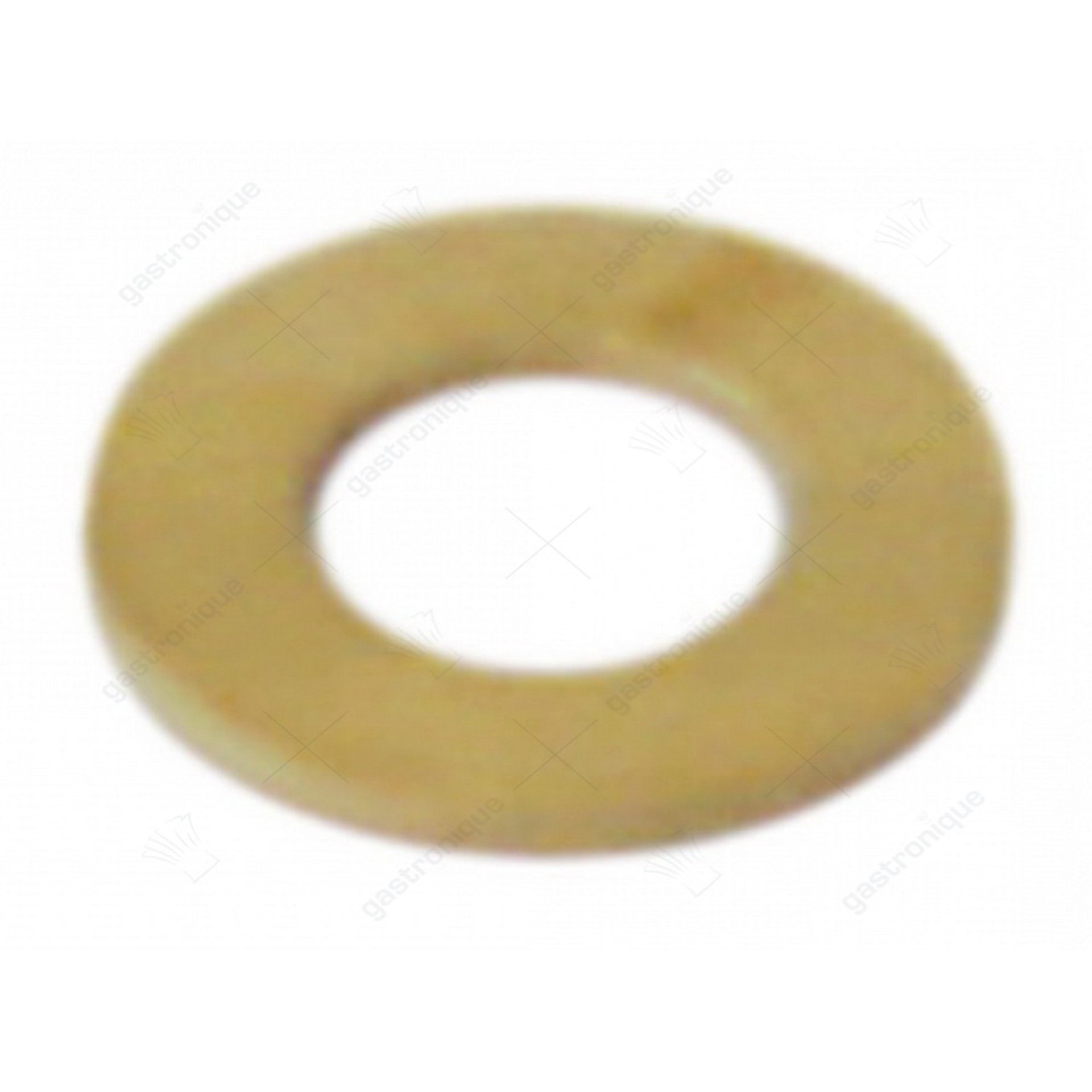washer flat brass ø 13.9x8.3x1 mm - afbeelding 1