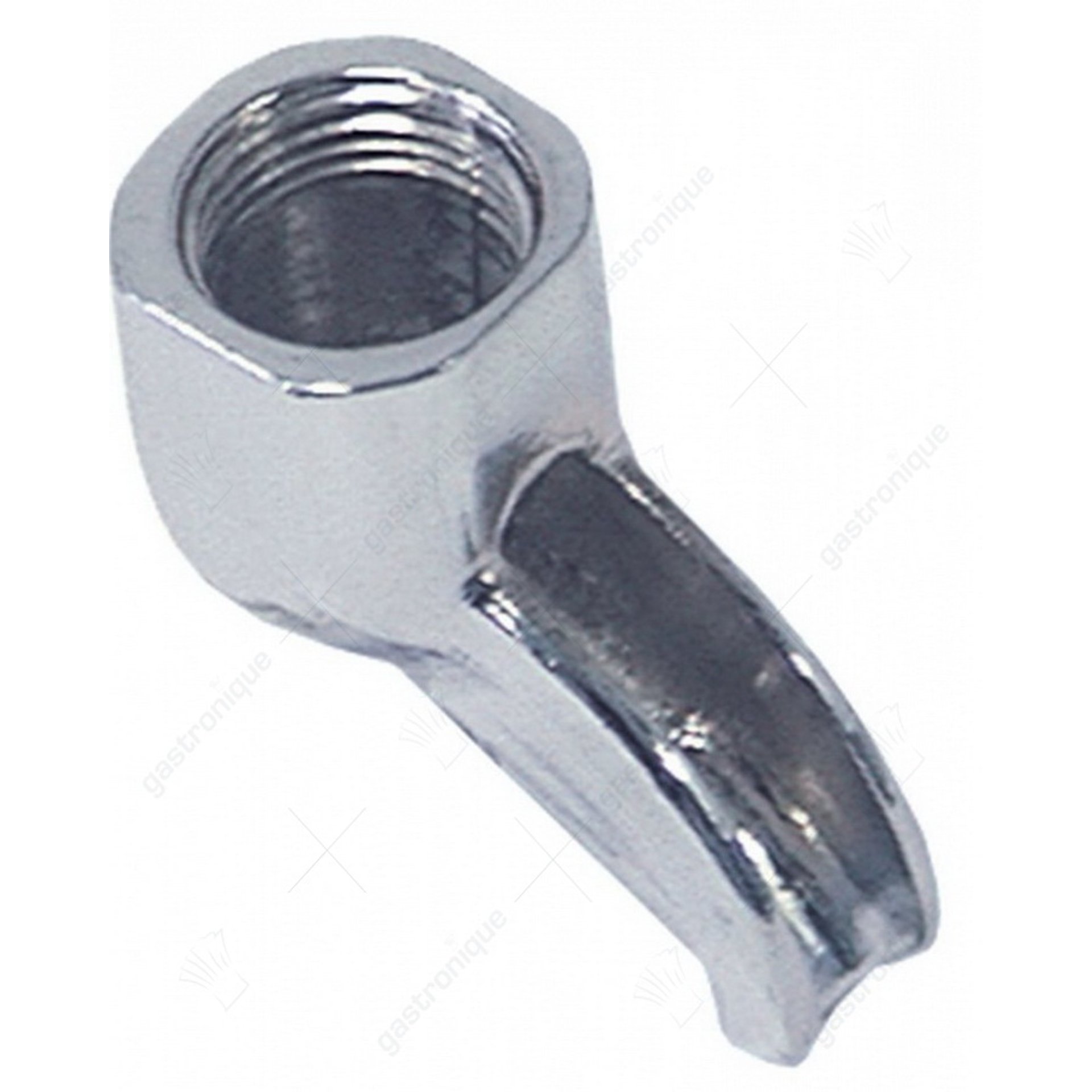 Sieve holder outlet 1 head 3/8" curved/long 1-way thread L 5mm - image 1