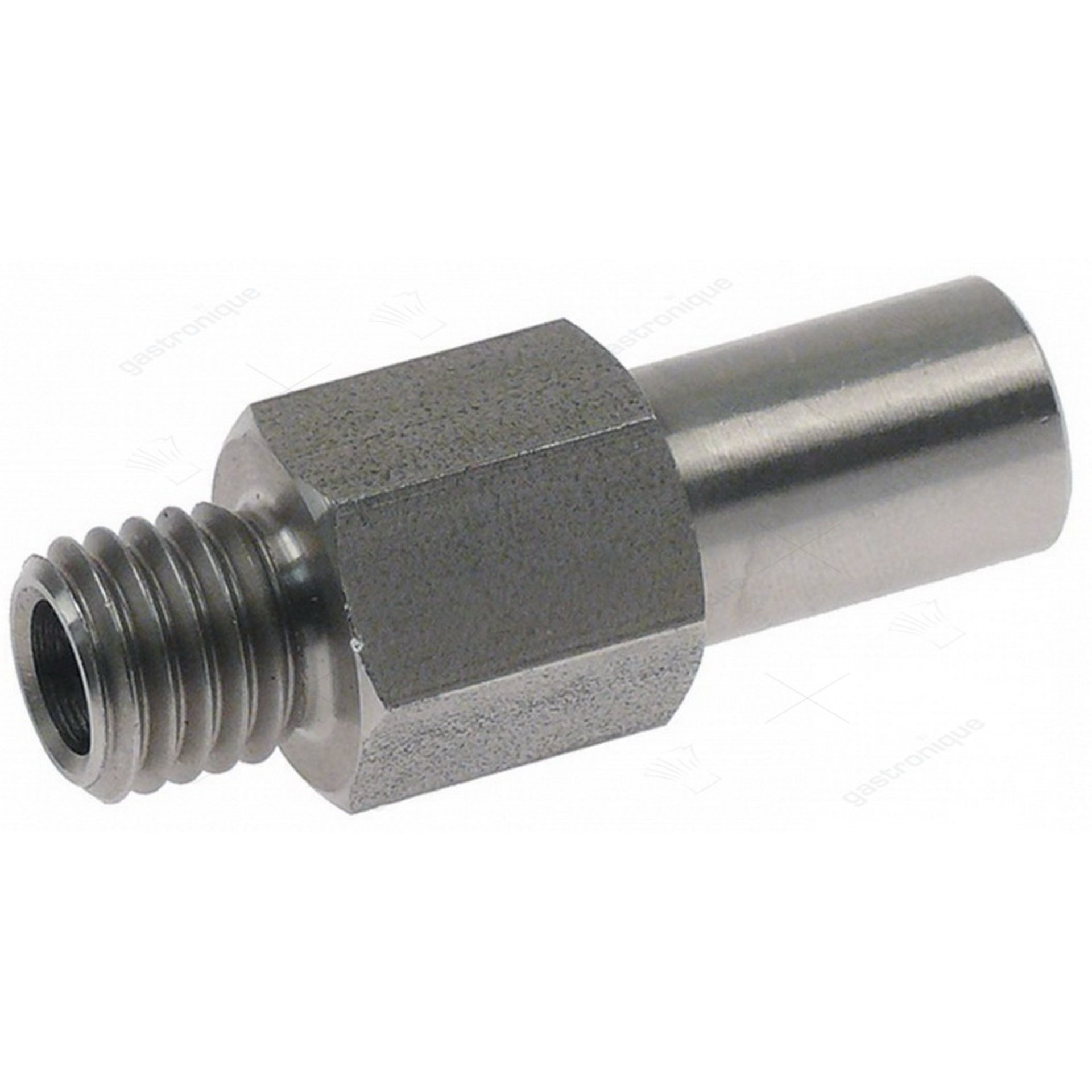 Verlängerung für Nachspülachse ø 15mm H 54,5mm Gewinde L 12mm SB 19 - Bild 1
