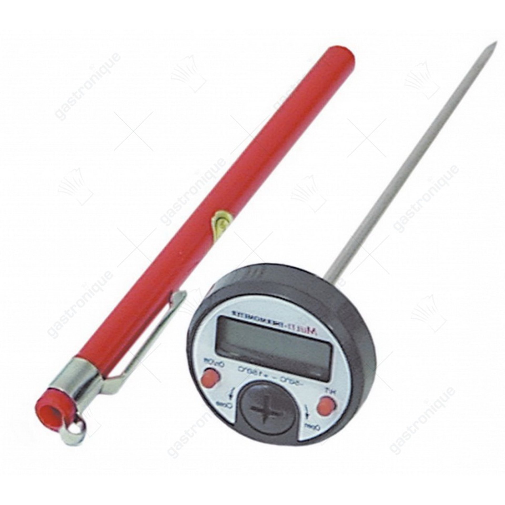 thermomètre à insertion L 139mm -50 à +300°C écran numérique ø 35mm capteur NTC L 120mm - image 1