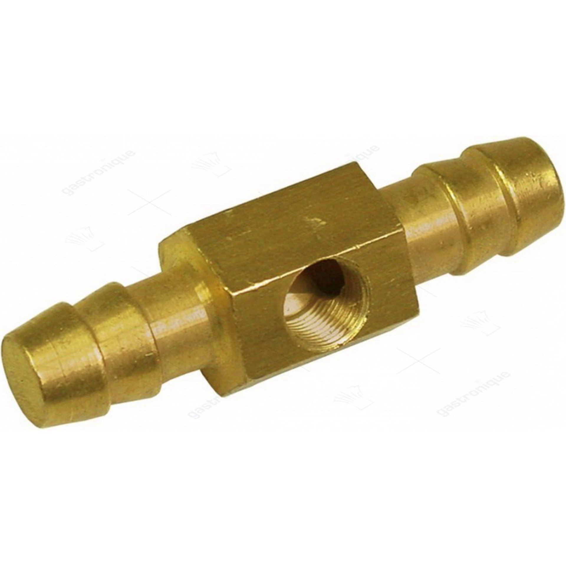 slangaansluiting voor manometer boring ø 0,4mm draad 1/8" - afbeelding 1