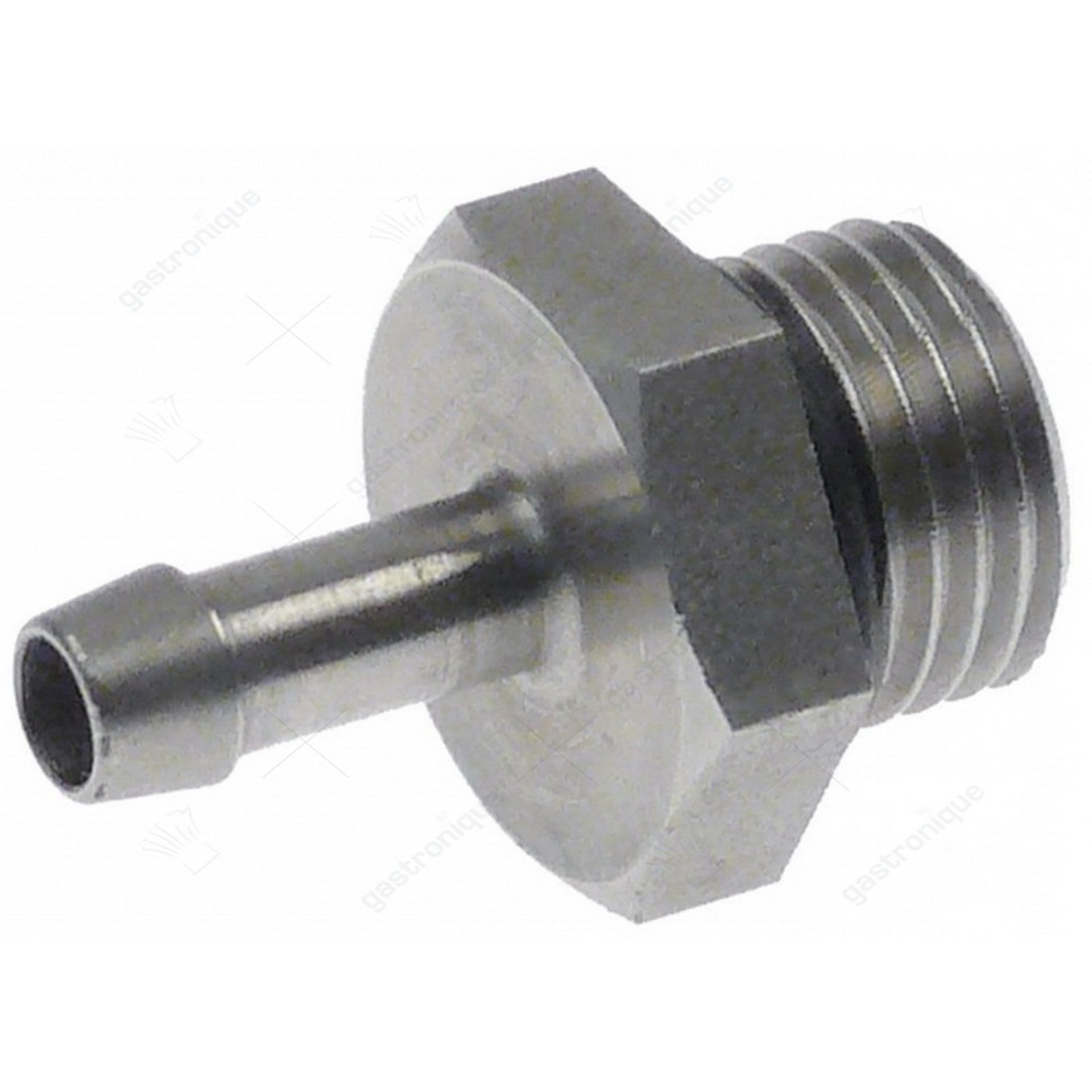 hose connection thread 1/4" with o-ring hose ø 5mm stainless steel pack of 1 piece - image 1