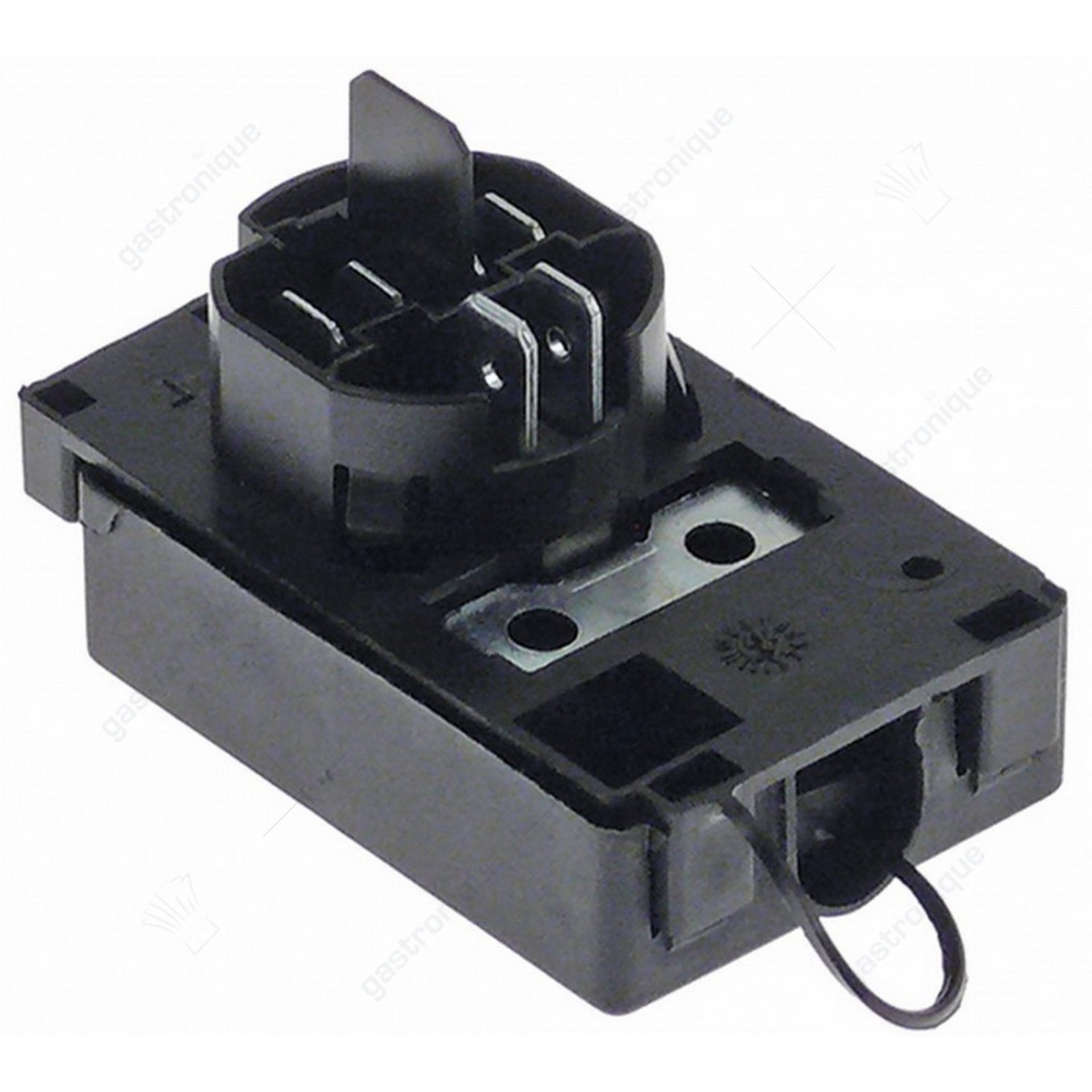 terminal block 3p w/cable fixing and lid - afbeelding 1