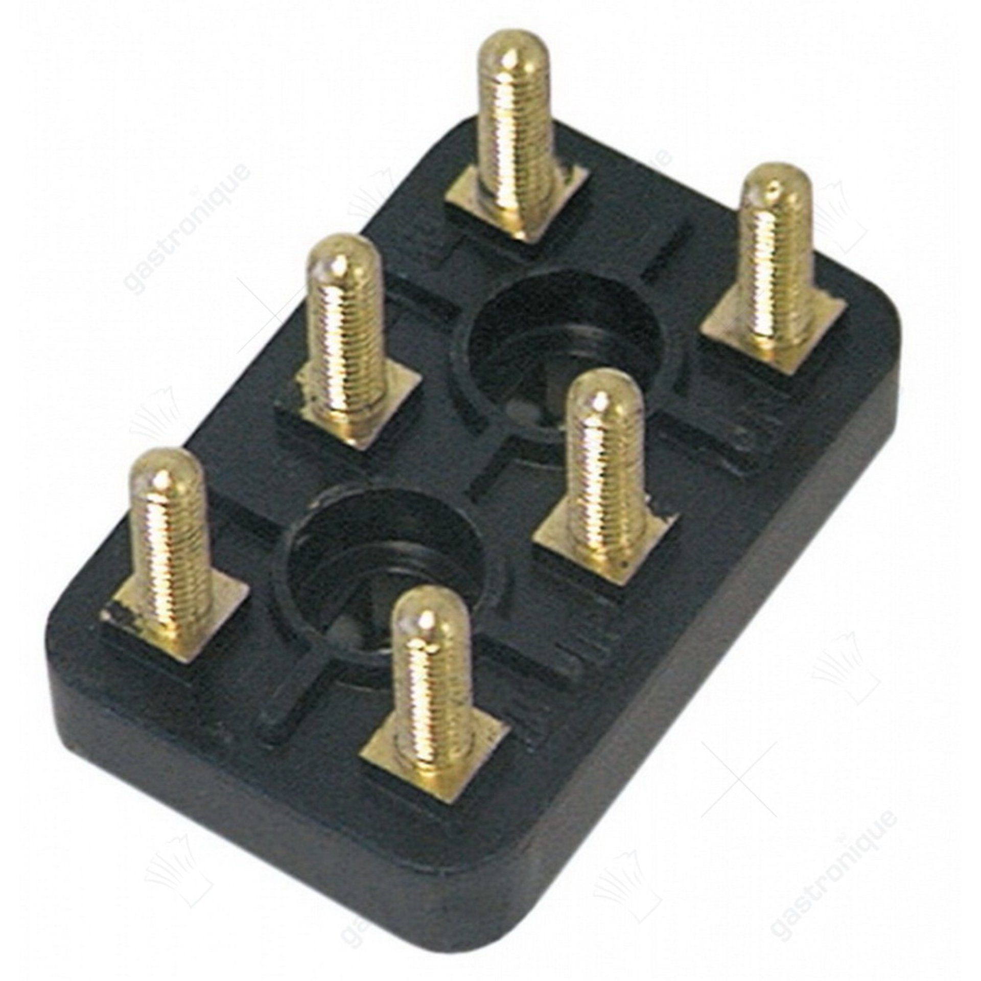 terminal block black 50x32x12 mm - afbeelding 1