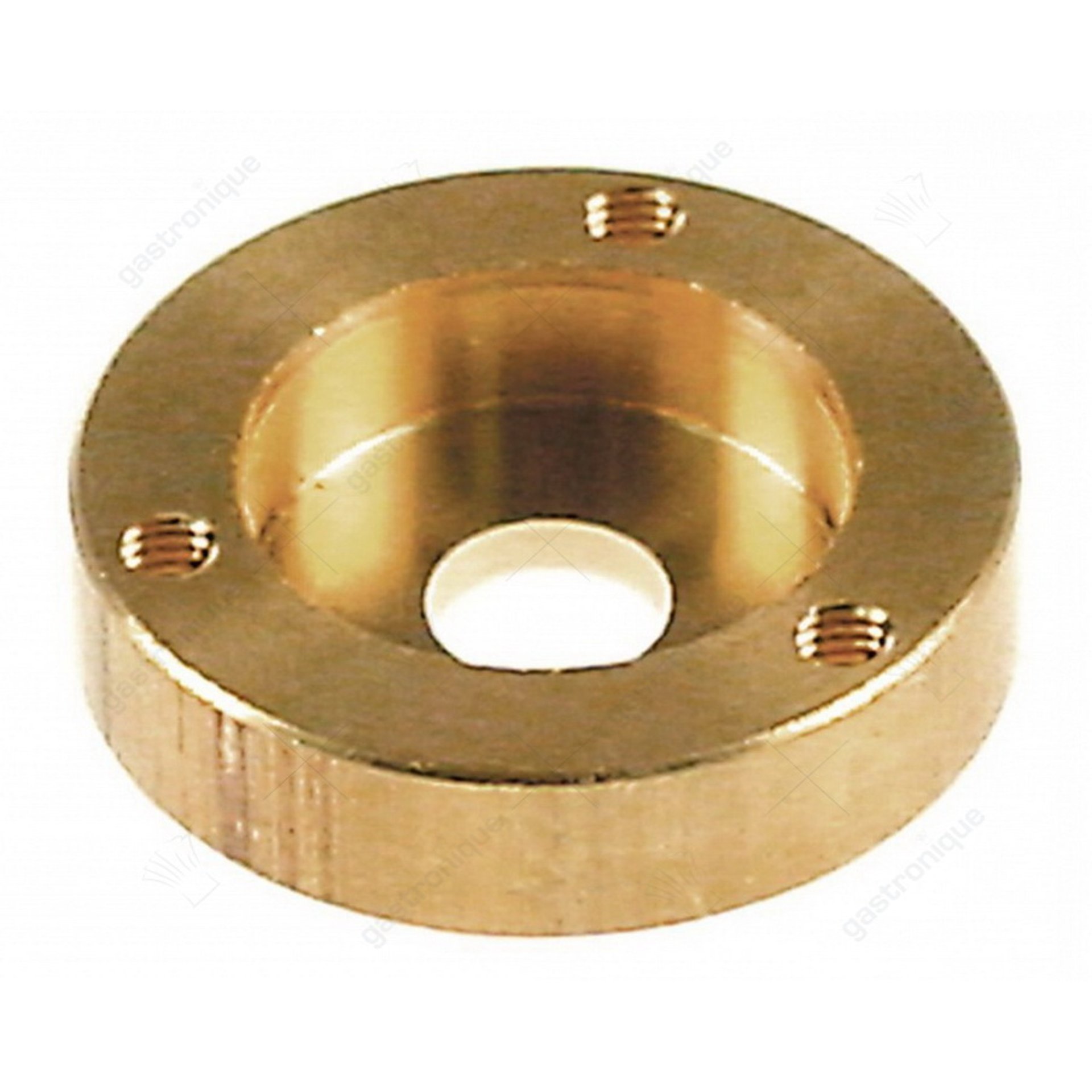 flange for gasket OD ø 35mm inner ø 1 22mm inner ø 2 9mm material thickness 8mm copper - image 1