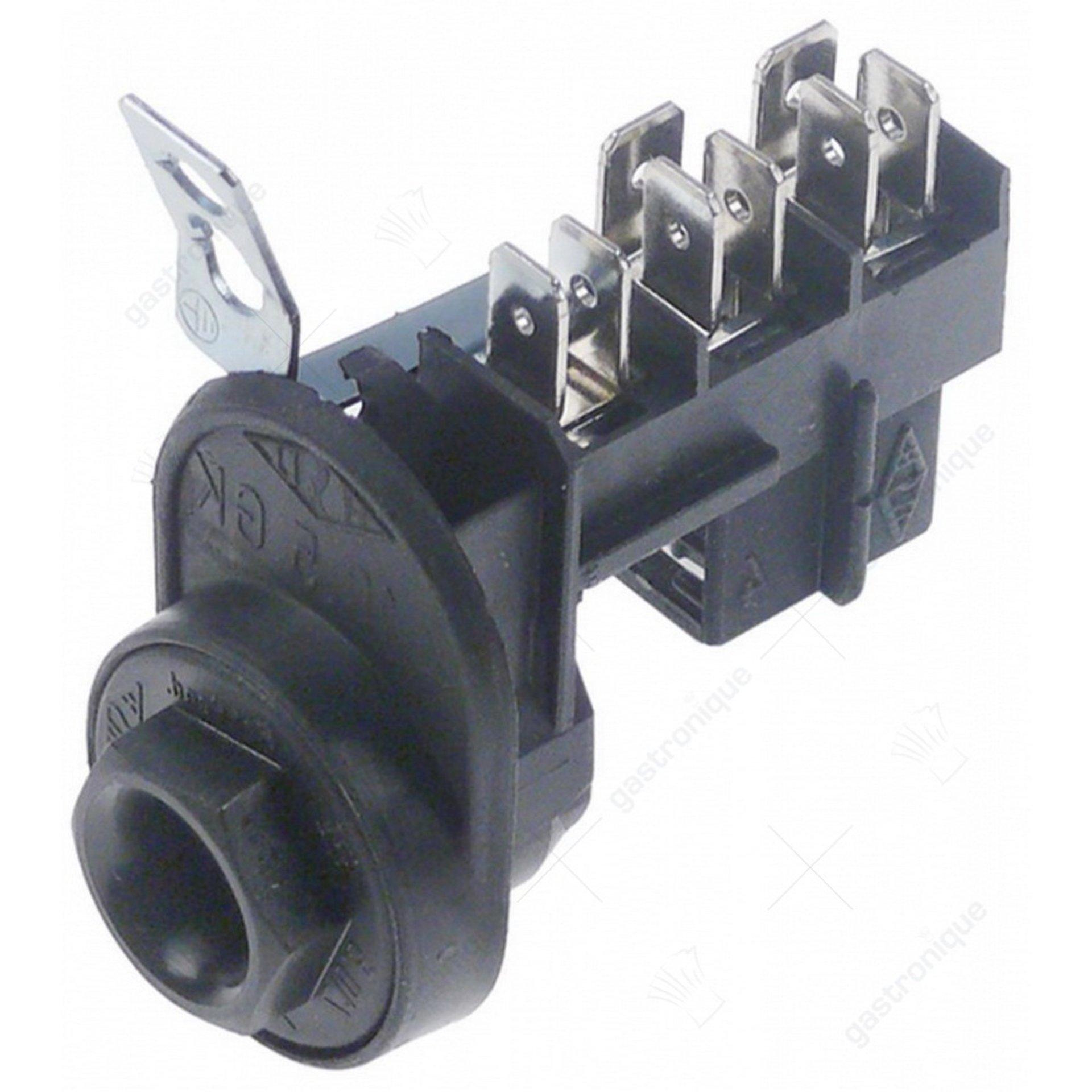 bornier de connexion 3 pôles max. tension 400V max. 16A câble ø 10,5mm section 2,5mm² phases 1 - image 1