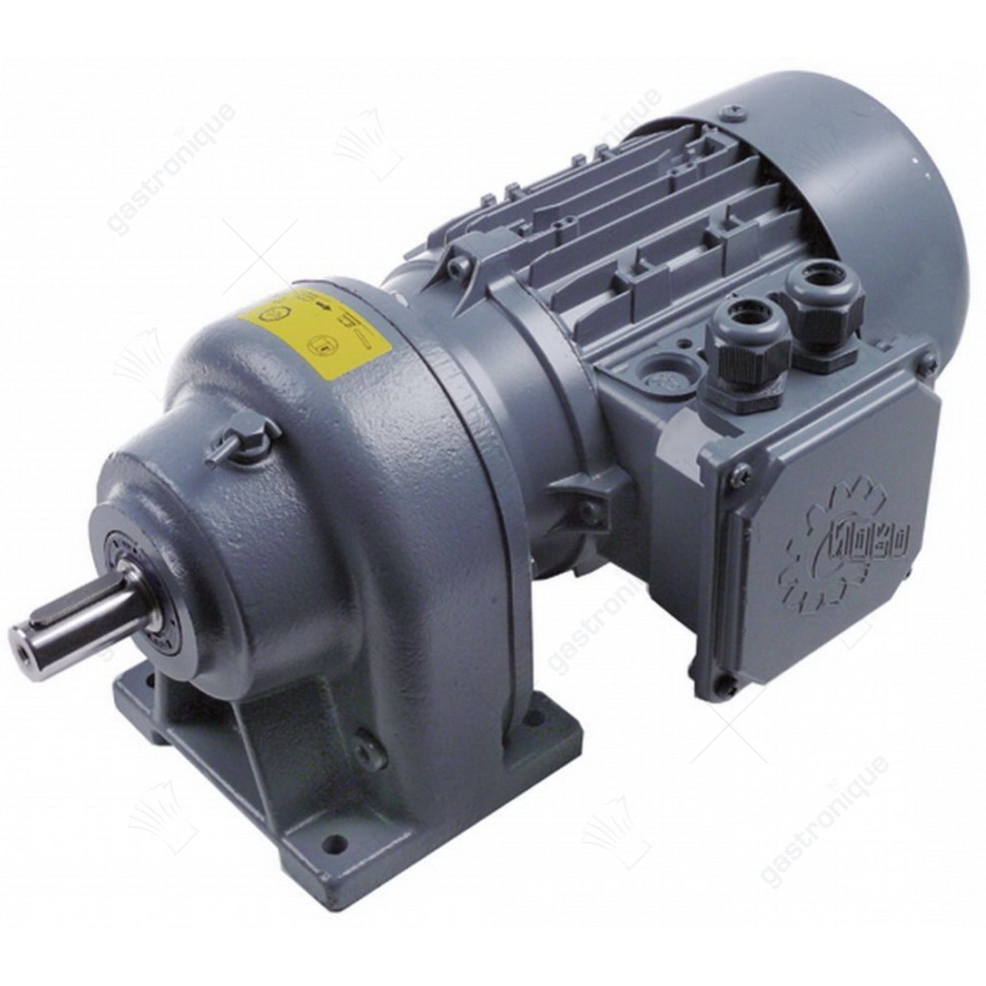 tandwielmotor NORD type SK 01-71L/6-4 0,10/0,15W 400V 50Hz fasen 3 12,2/18,8U/min schacht ø 19mm - afbeelding 1