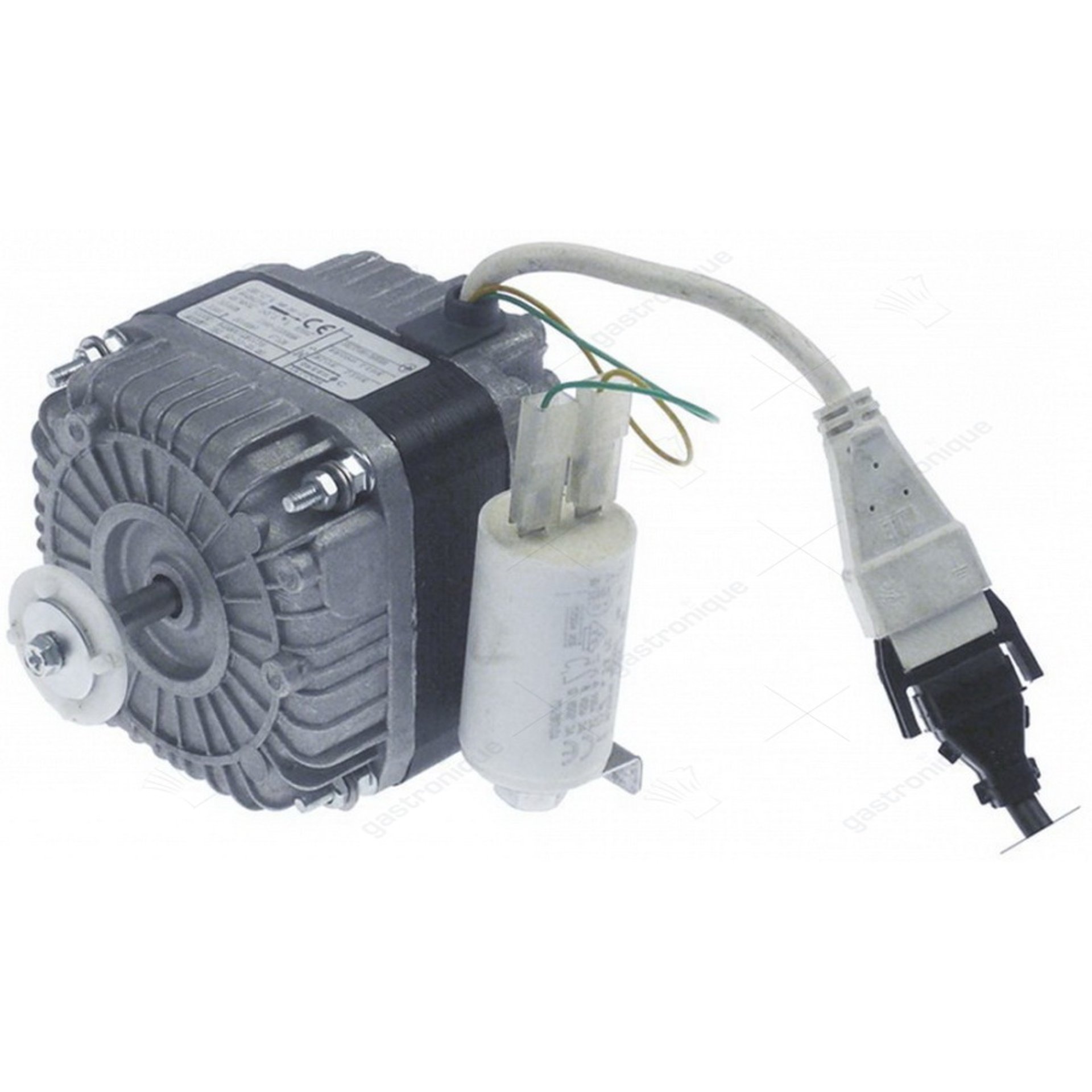 fan motor 35W 230V 50/60Hz L2 89mm L3 115mm W 82mm cable length 2150mm 1300/1550rpm ELCO - image 1
