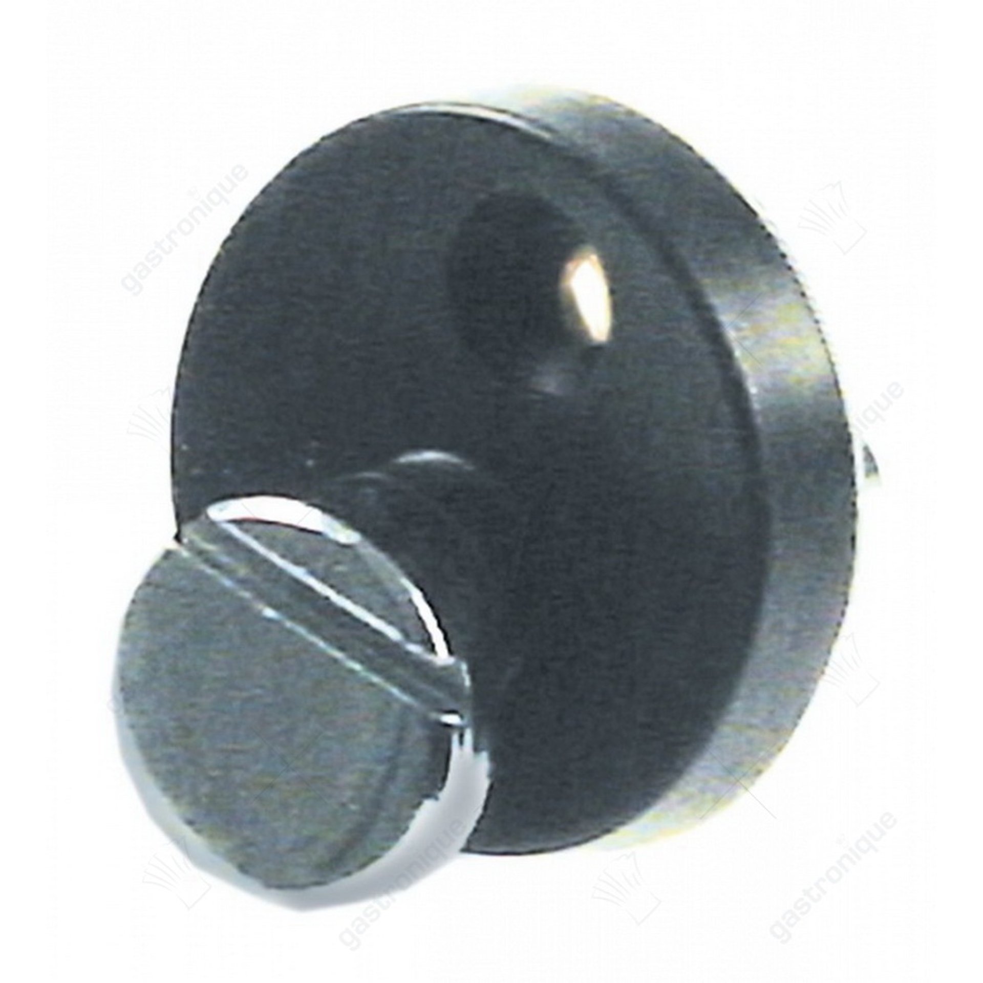 serrure pour verre de porte ø 33x40 mm - image 1