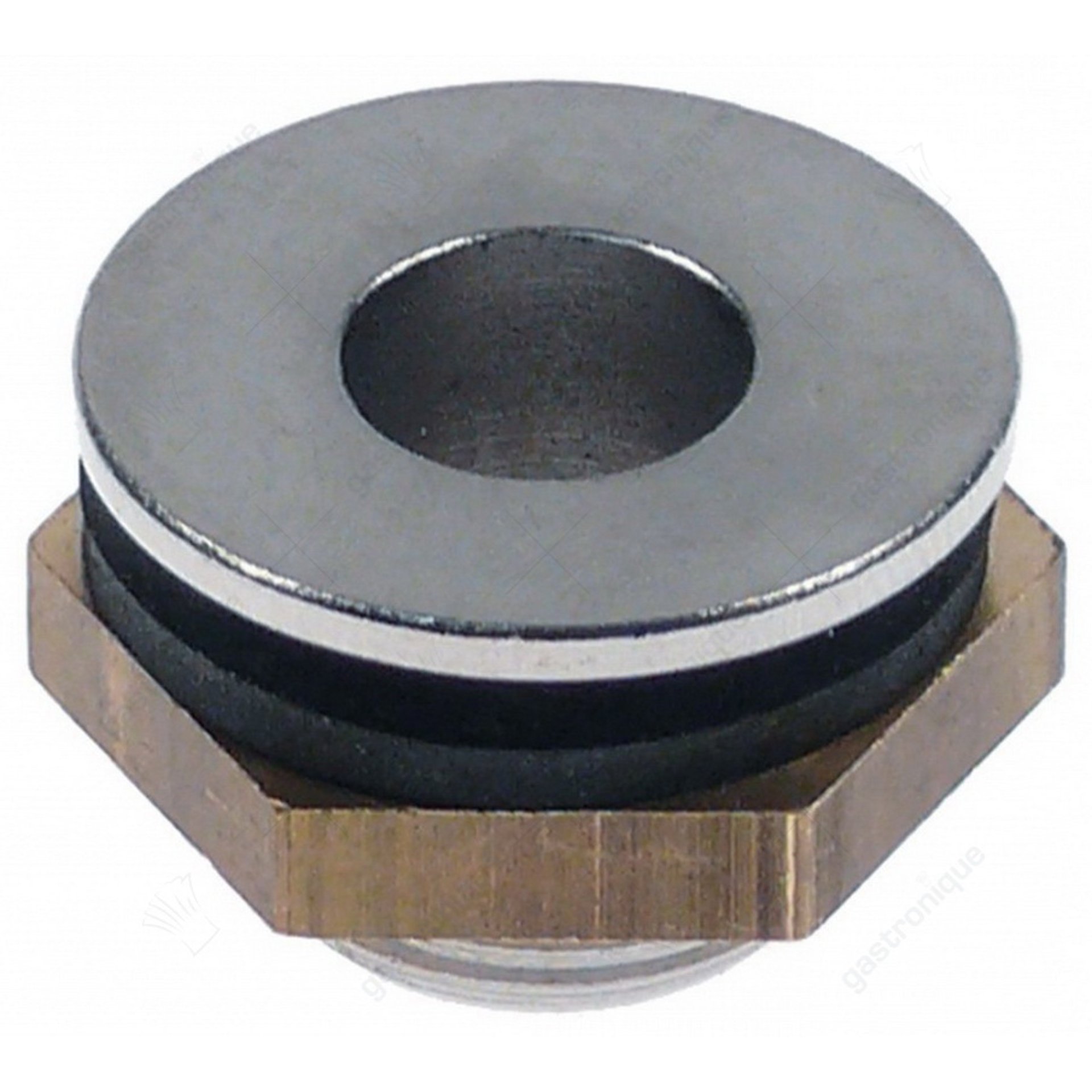drain valve thread 3/8" stainless steel ø 24mm H 16mm - image 1