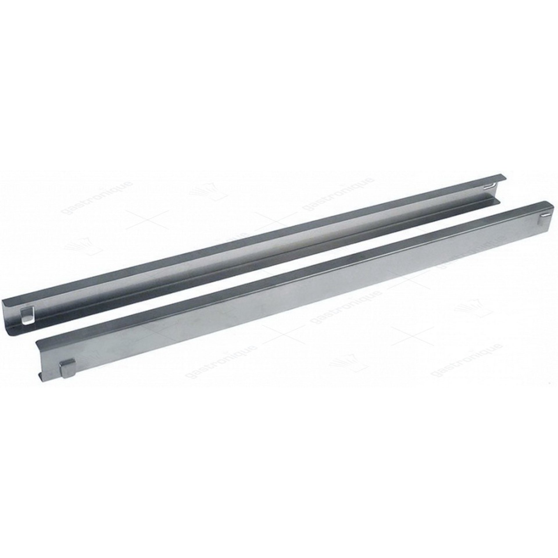 rail de guidage par paire en U L 563mm L 32mm hauteur intérieure 12mm largeur de crochet 11mm - image 1