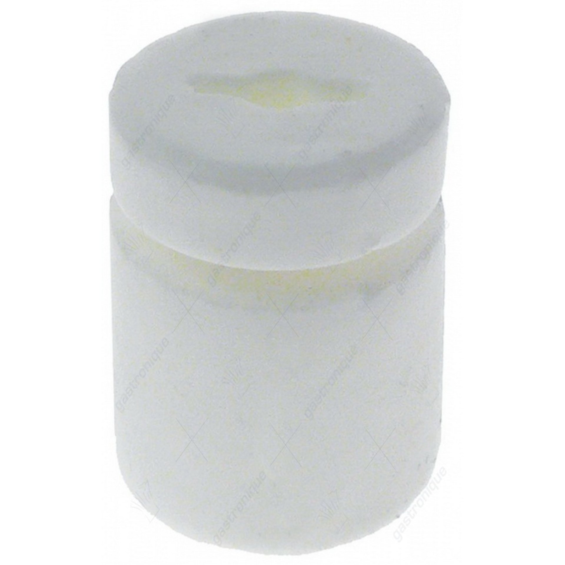 isolator vrouwelijk voor vlaksteker L 20mm ø 15mm boring ø 11,5mm - afbeelding 1