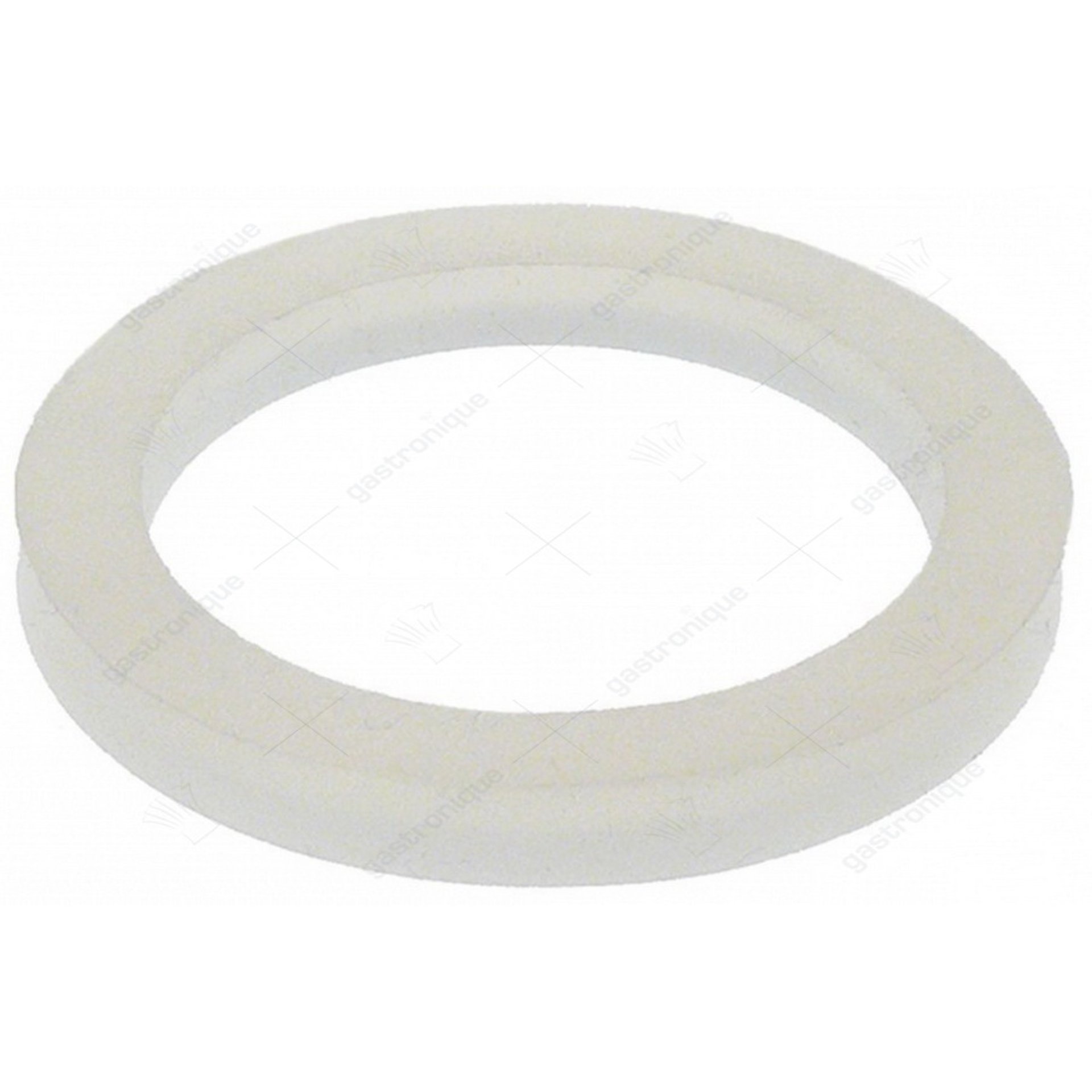 flat gasket siliconee ø 45x33x5 mm - afbeelding 1