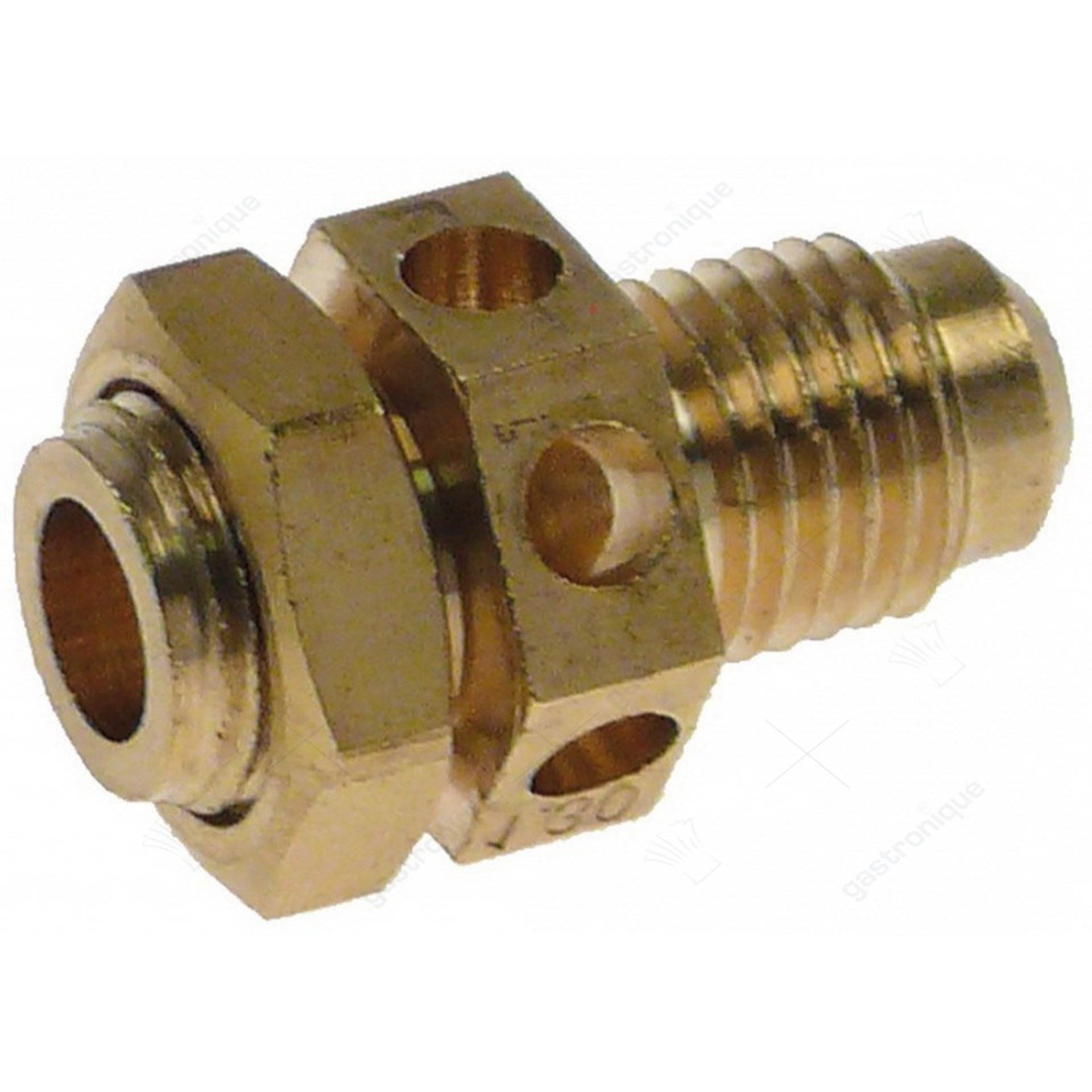 buse en cuivre L 28,7mm L 21mm H 21mm M14x1,25 - image 1