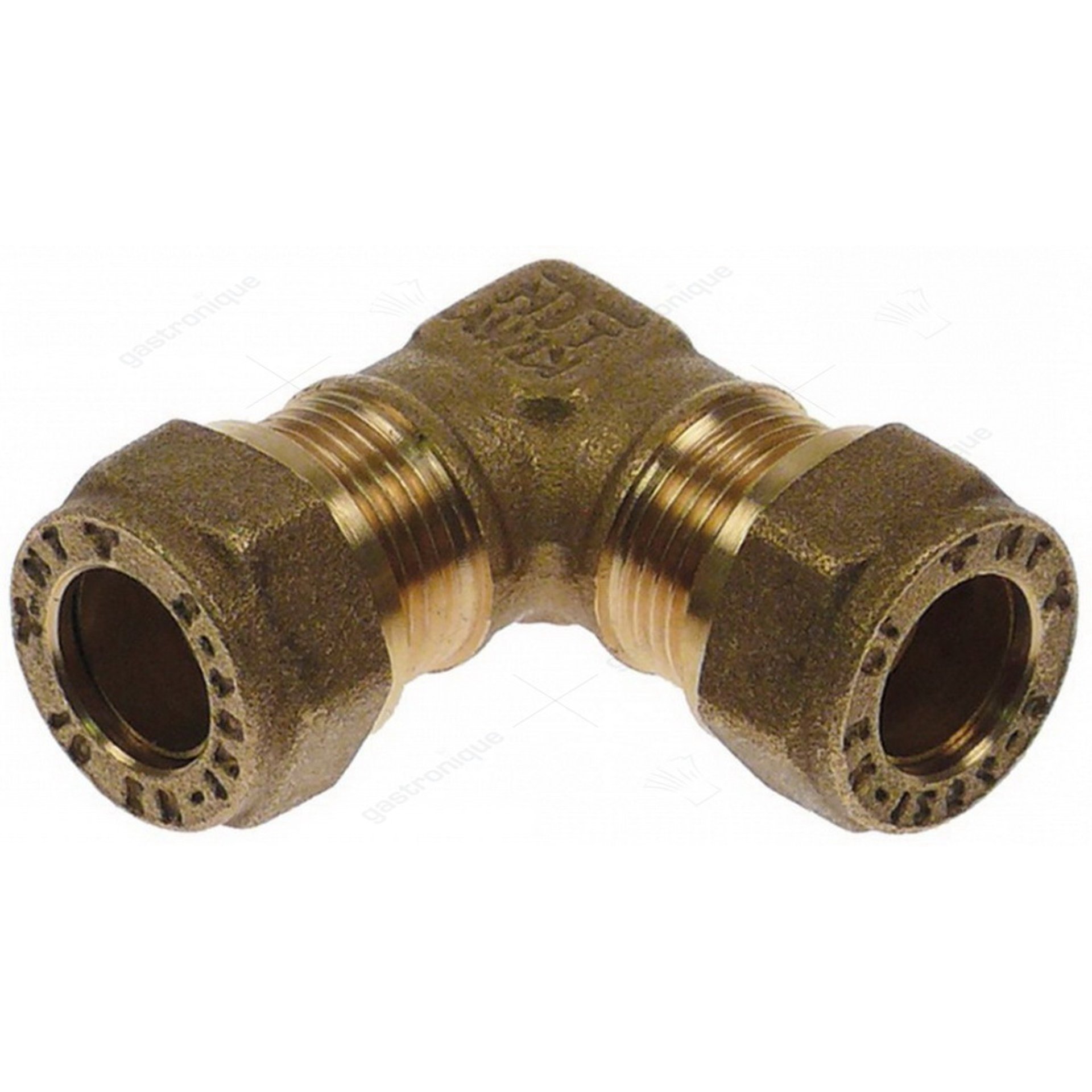 raccord en laiton avec cône pour tuyau ø10 mm - image 1