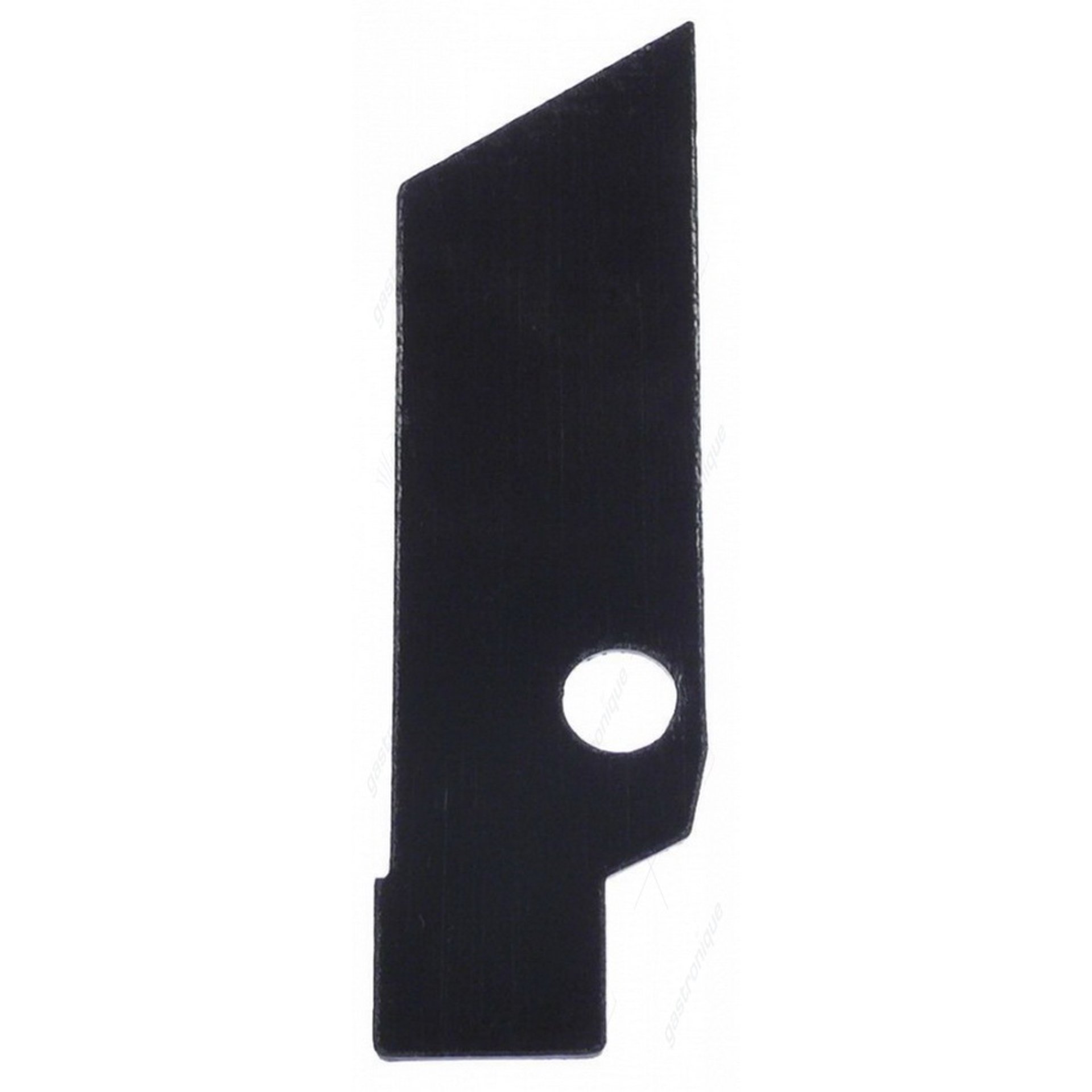 plaque de support en plastique L 113mm l 33mm épaisseur 1,5mm pour position d'installation de charnière gauche/droite - image 1
